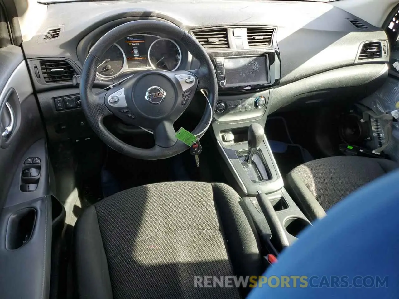 8 Photograph of a damaged car 3N1AB7AP5KY391130 NISSAN SENTRA 2019