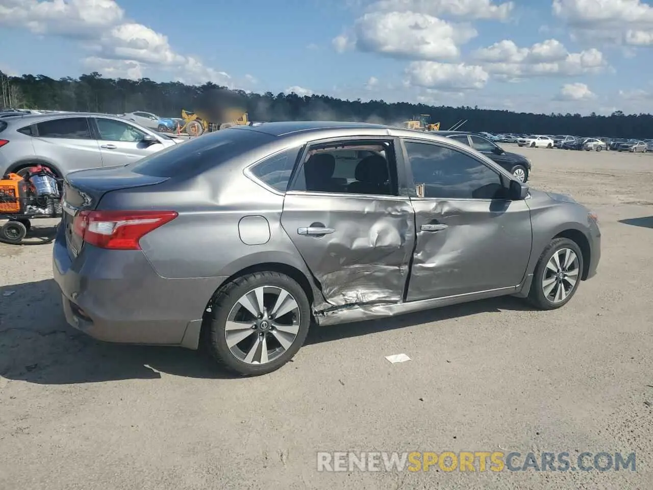 3 Photograph of a damaged car 3N1AB7AP5KY392388 NISSAN SENTRA 2019