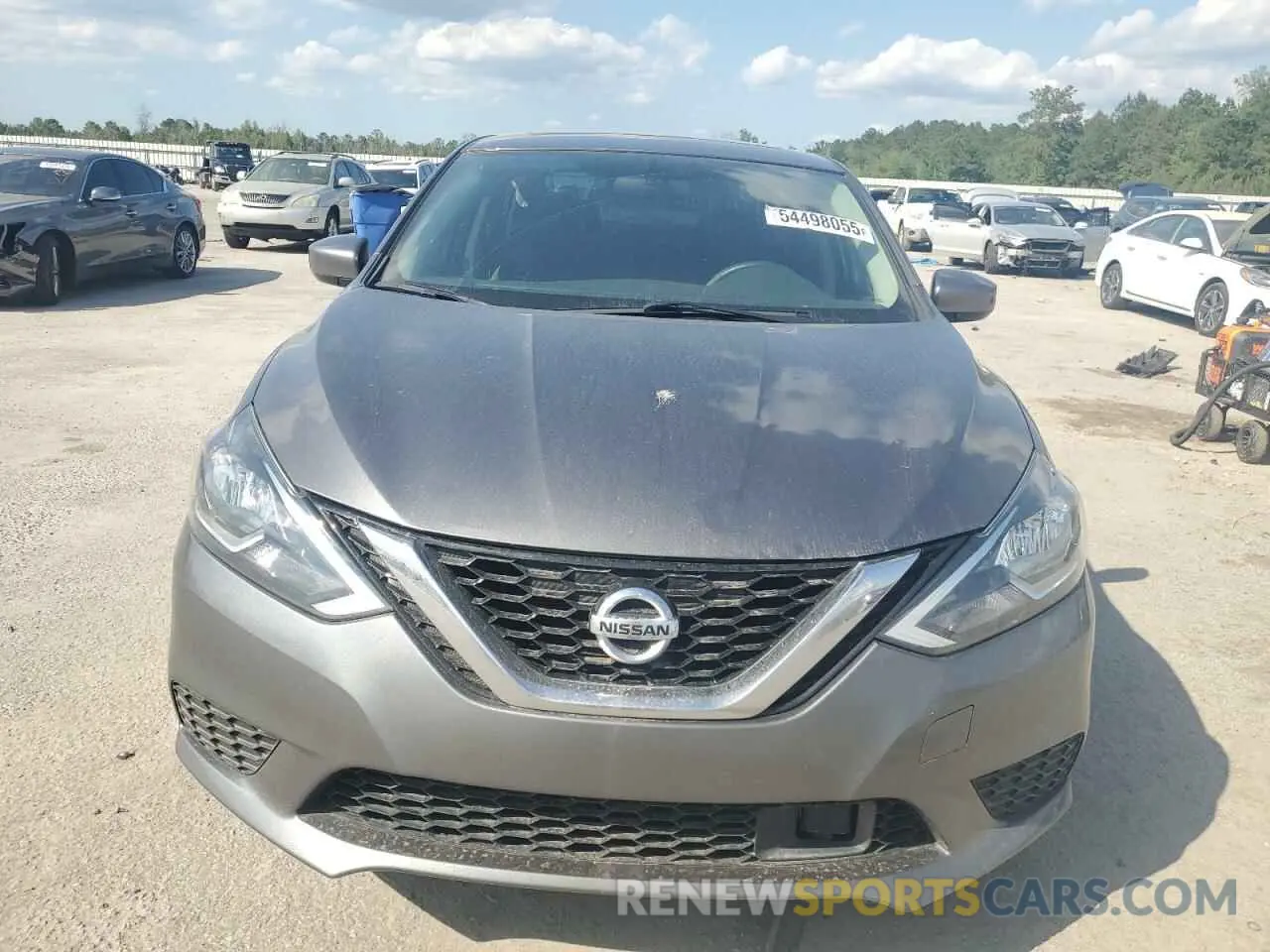 5 Photograph of a damaged car 3N1AB7AP5KY392388 NISSAN SENTRA 2019