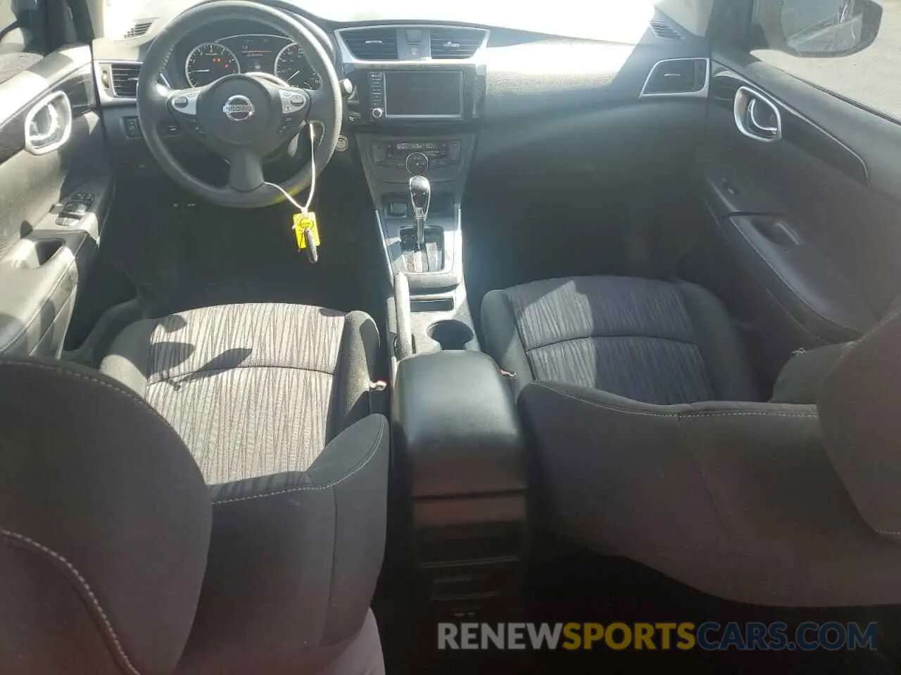 8 Photograph of a damaged car 3N1AB7AP5KY392388 NISSAN SENTRA 2019