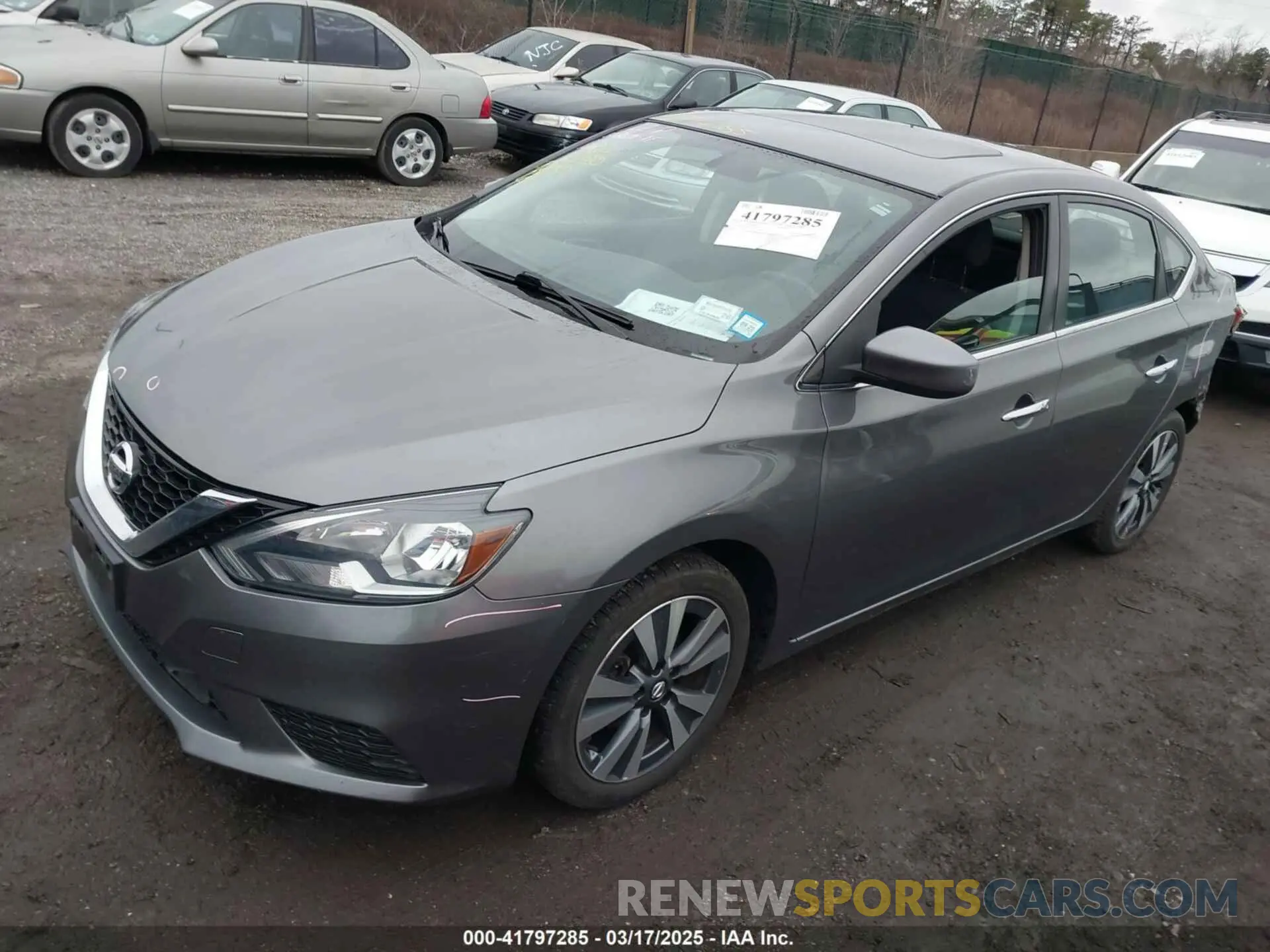2 Photograph of a damaged car 3N1AB7AP5KY392889 NISSAN SENTRA 2019