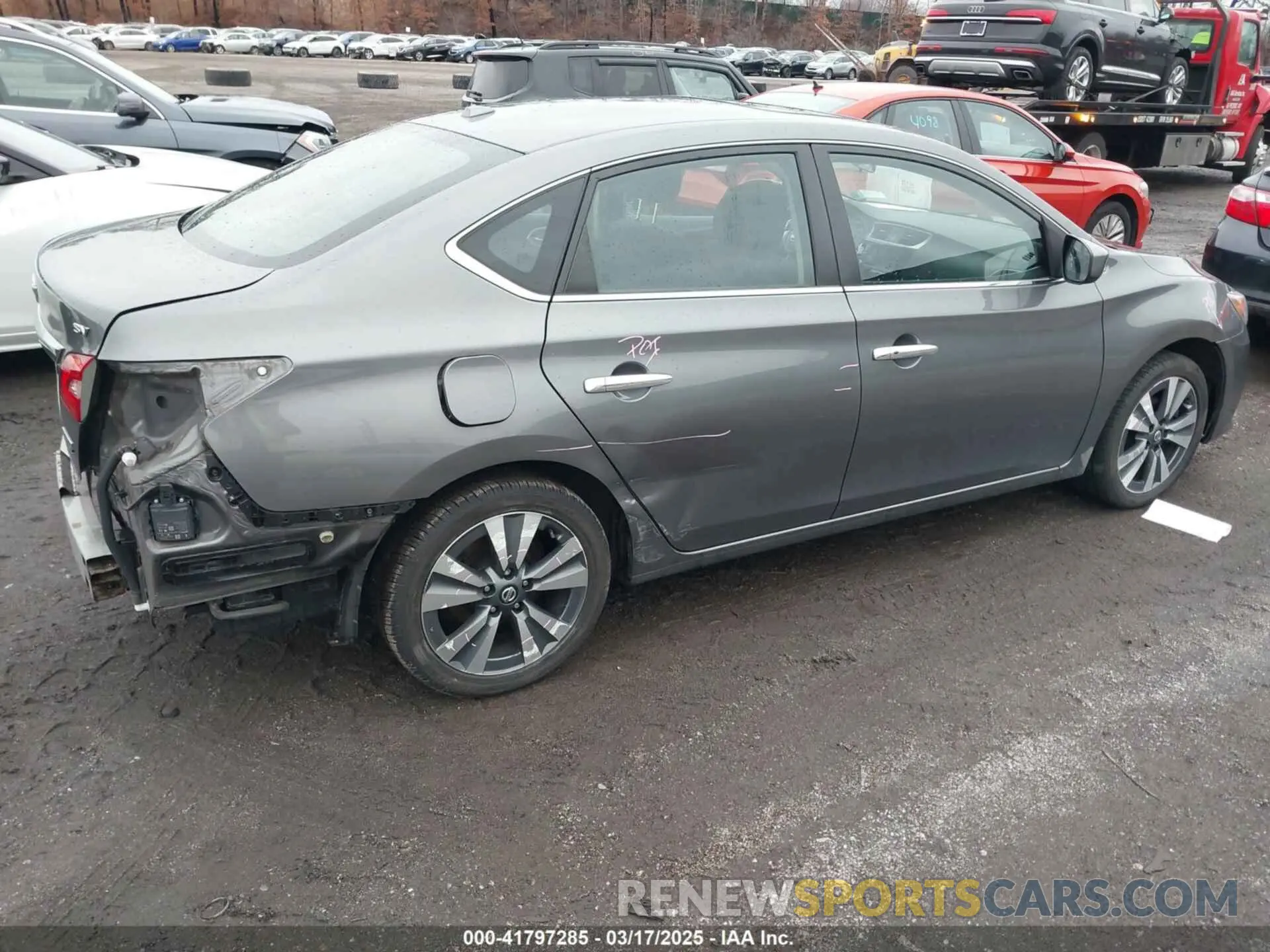 4 Photograph of a damaged car 3N1AB7AP5KY392889 NISSAN SENTRA 2019