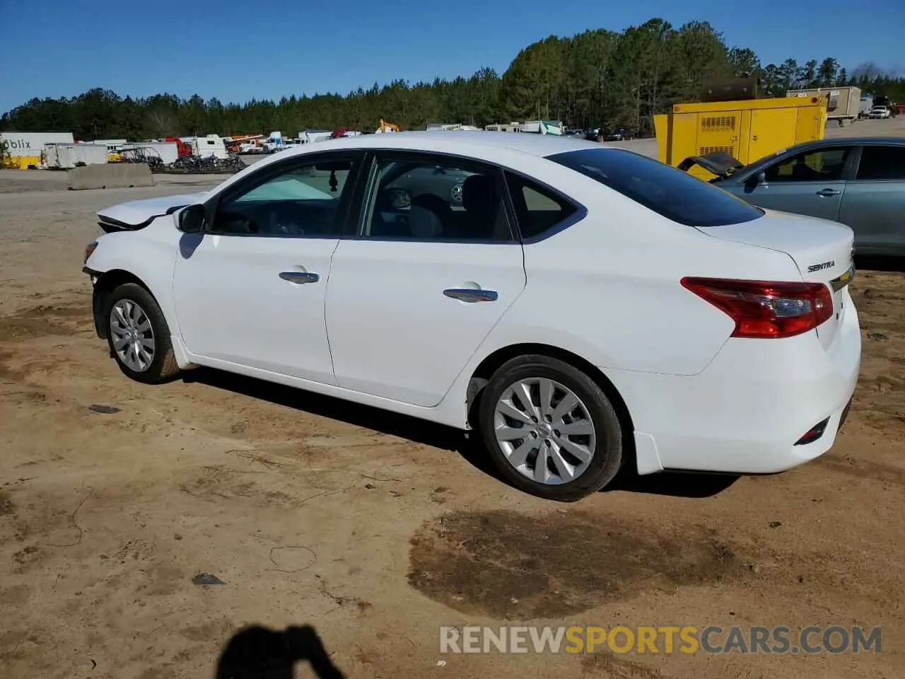 2 Photograph of a damaged car 3N1AB7AP5KY396764 NISSAN SENTRA 2019