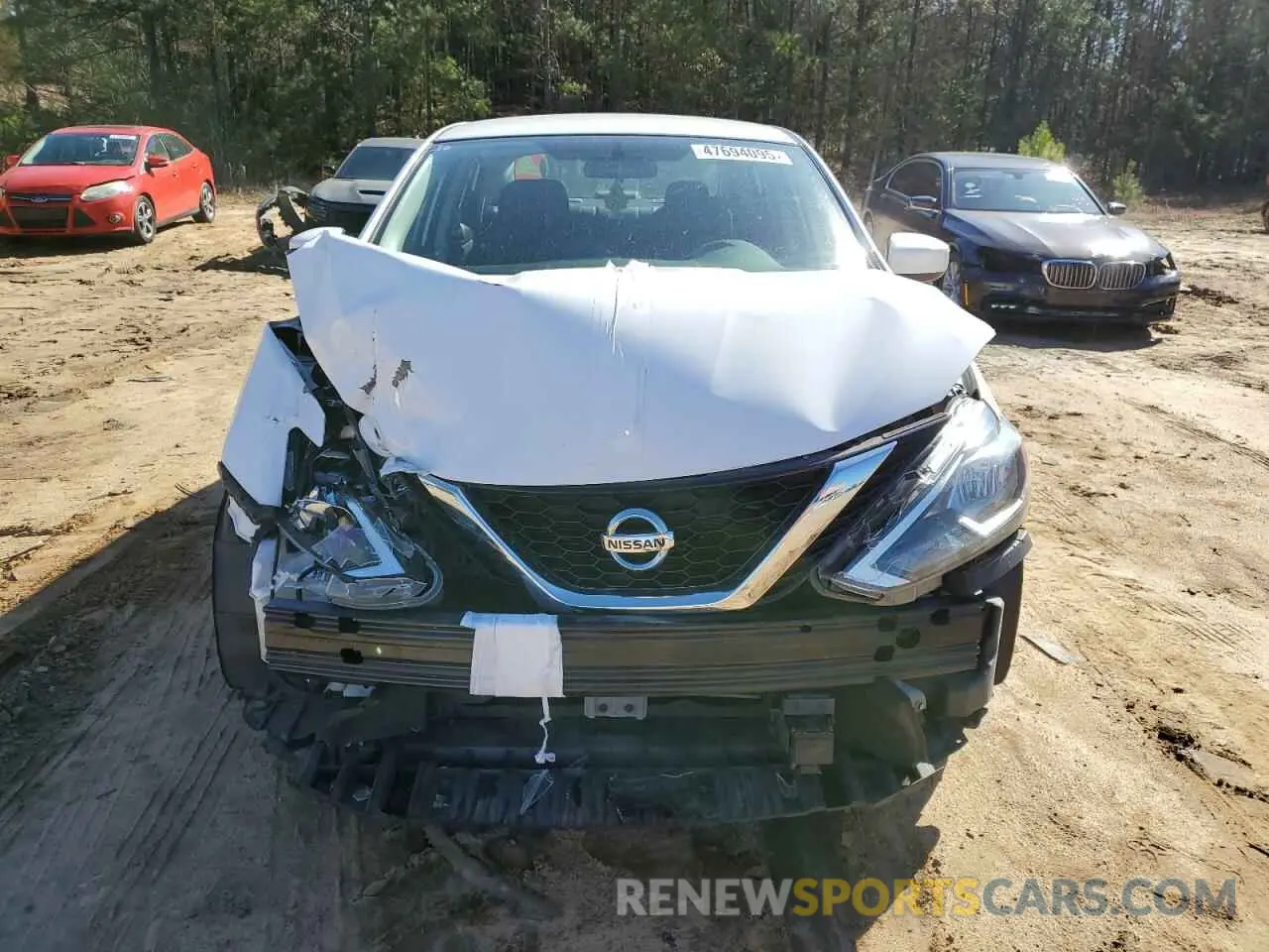 5 Photograph of a damaged car 3N1AB7AP5KY396764 NISSAN SENTRA 2019