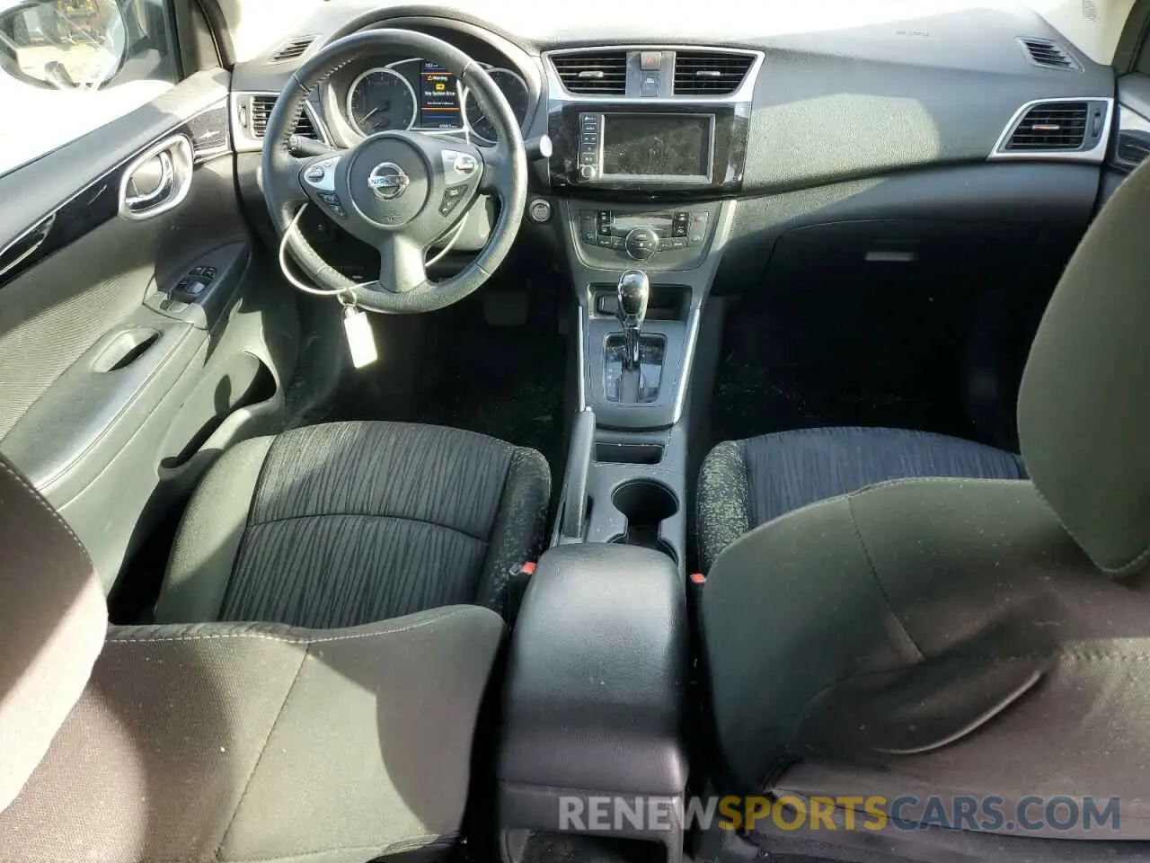 8 Photograph of a damaged car 3N1AB7AP5KY402384 NISSAN SENTRA 2019