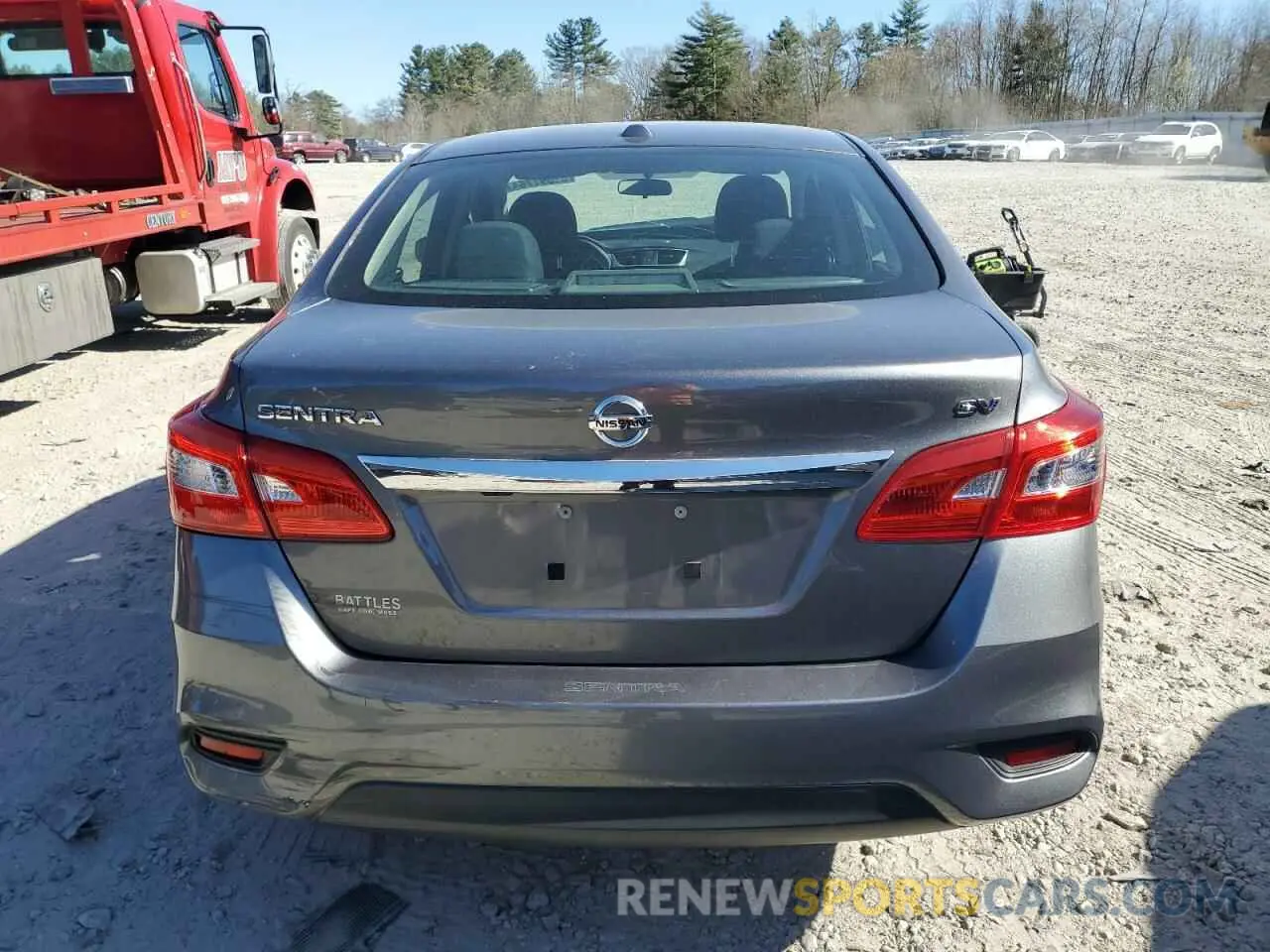 6 Photograph of a damaged car 3N1AB7AP5KY406631 NISSAN SENTRA 2019