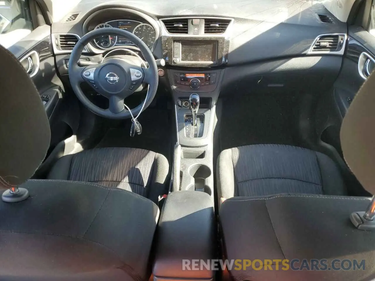 8 Photograph of a damaged car 3N1AB7AP5KY406631 NISSAN SENTRA 2019
