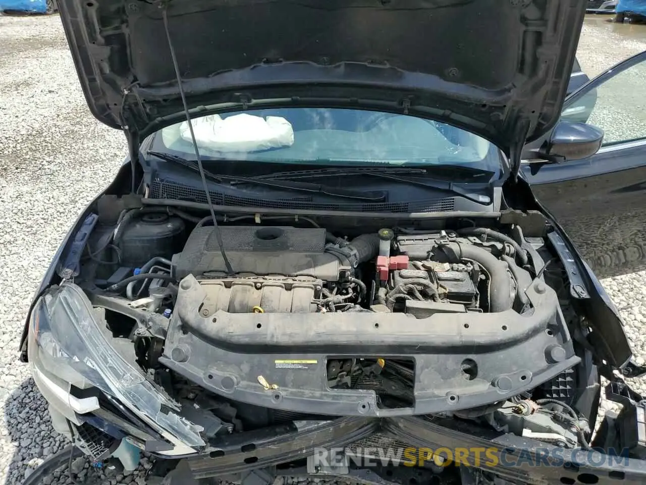 10 Photograph of a damaged car 3N1AB7AP5KY410663 NISSAN SENTRA 2019