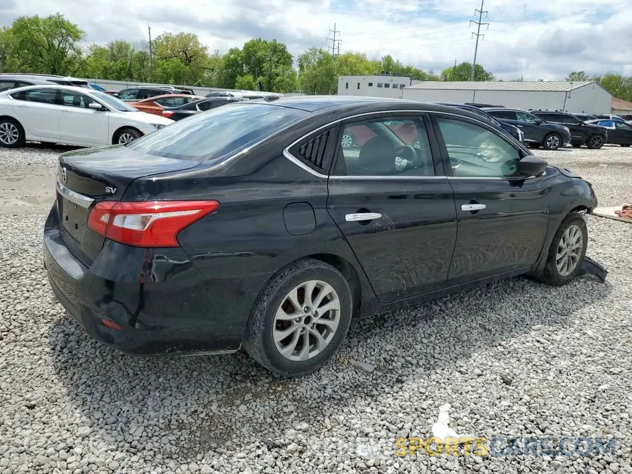 2 Photograph of a damaged car 3N1AB7AP5KY410663 NISSAN SENTRA 2019