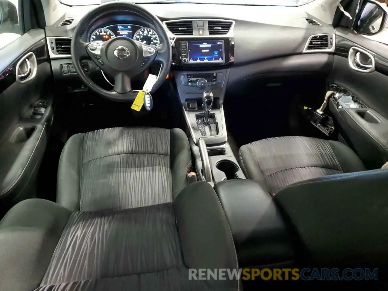 8 Photograph of a damaged car 3N1AB7AP5KY413076 NISSAN SENTRA 2019