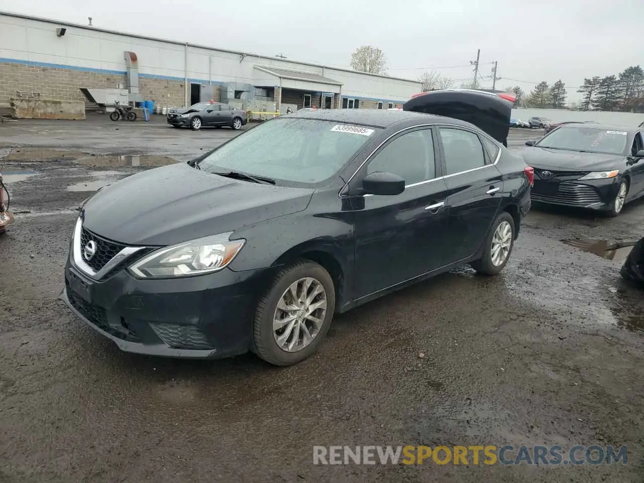 1 Photograph of a damaged car 3N1AB7AP5KY413336 NISSAN SENTRA 2019