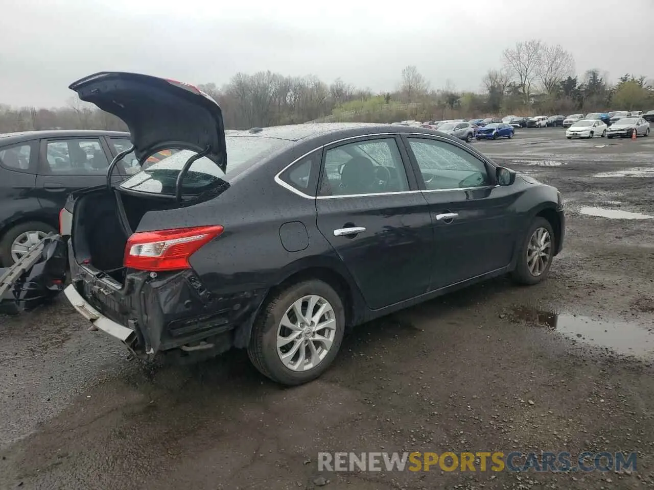 3 Photograph of a damaged car 3N1AB7AP5KY413336 NISSAN SENTRA 2019