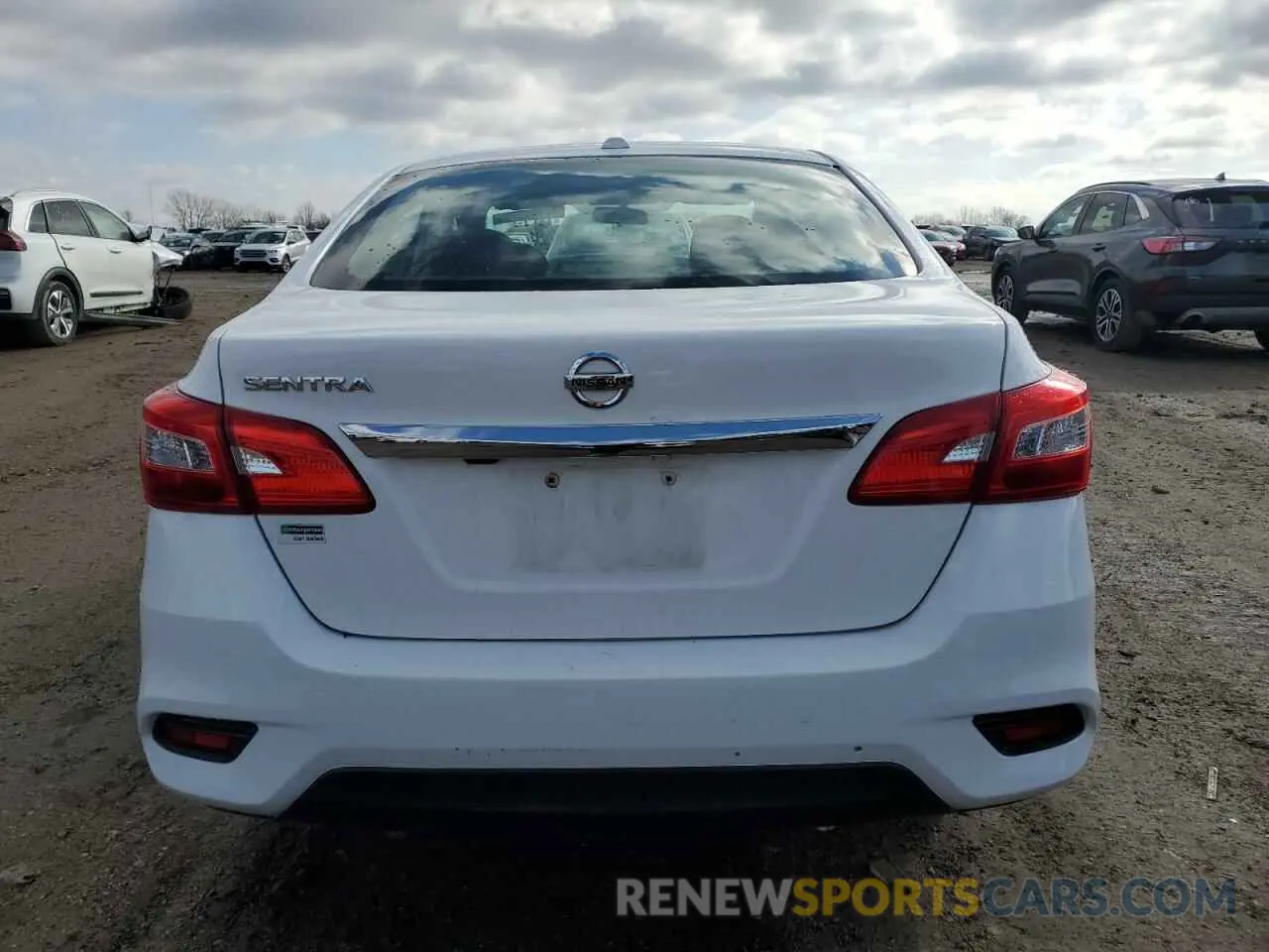 6 Photograph of a damaged car 3N1AB7AP5KY413725 NISSAN SENTRA 2019