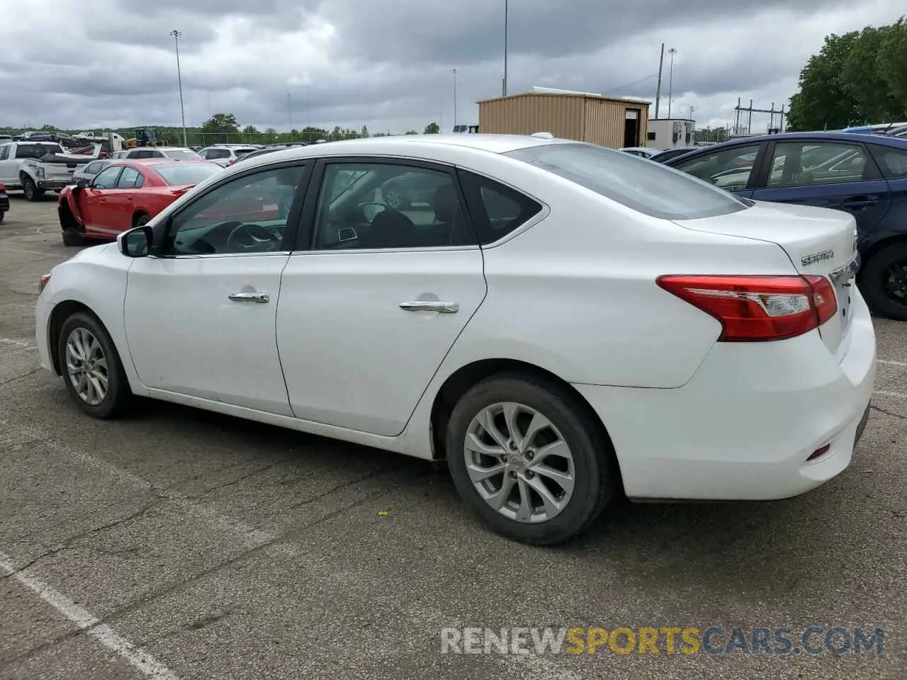2 Photograph of a damaged car 3N1AB7AP5KY413868 NISSAN SENTRA 2019