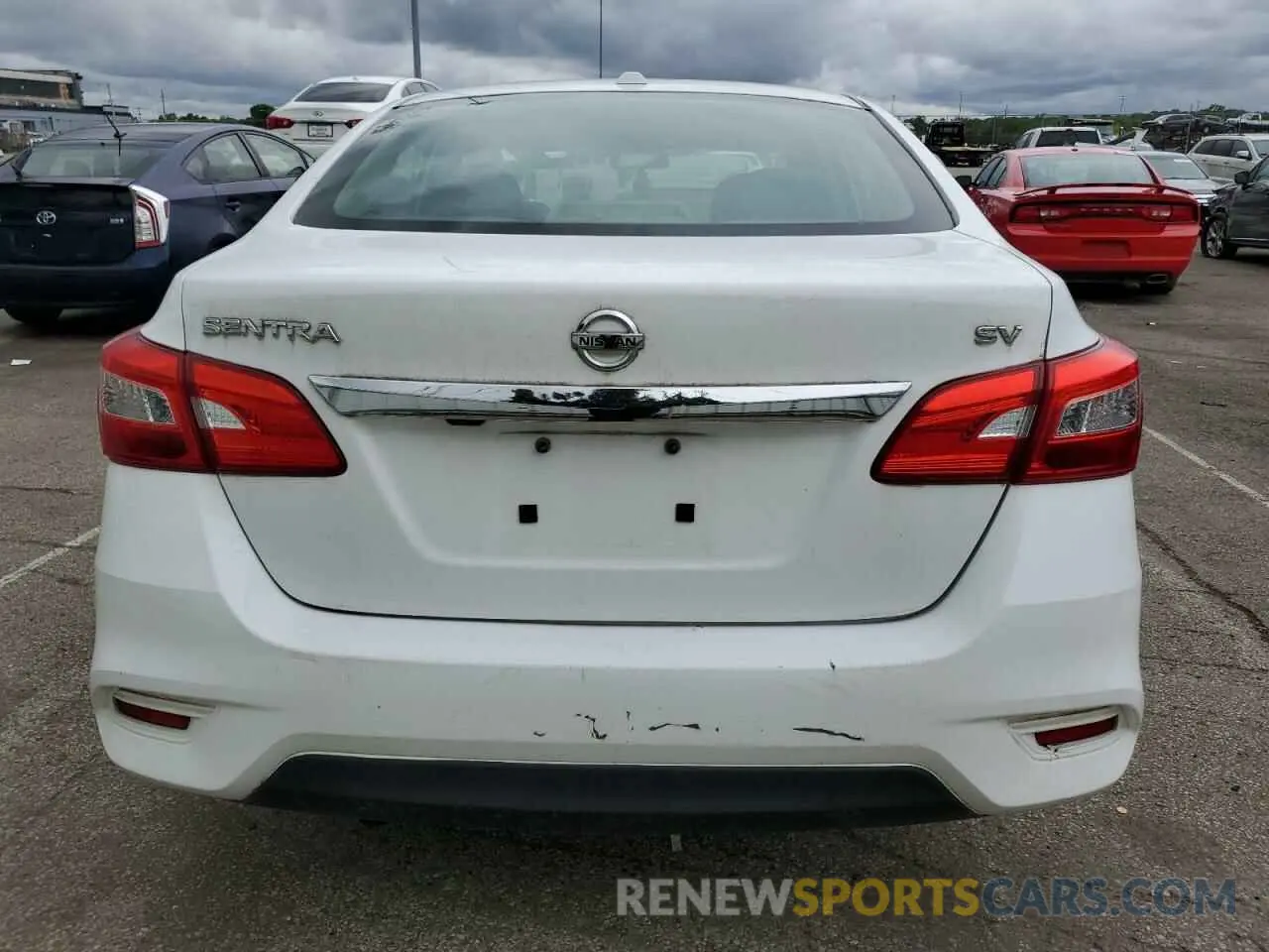 6 Photograph of a damaged car 3N1AB7AP5KY413868 NISSAN SENTRA 2019