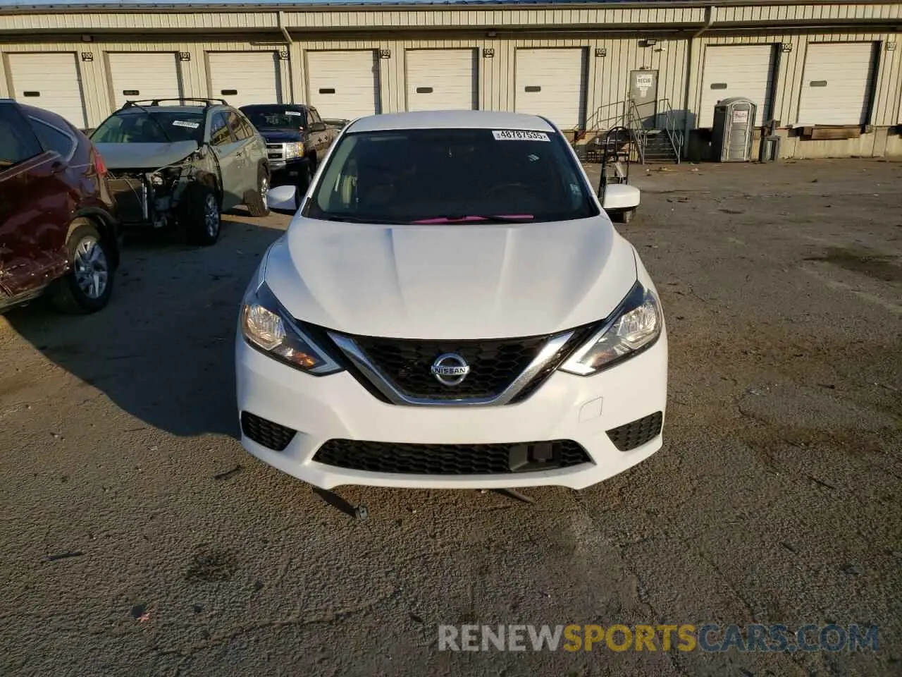 5 Photograph of a damaged car 3N1AB7AP5KY414387 NISSAN SENTRA 2019