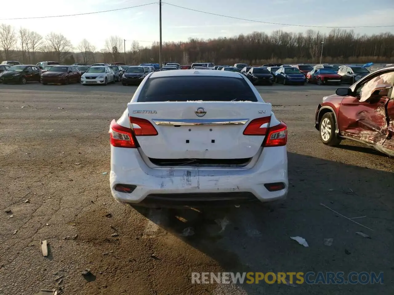 6 Photograph of a damaged car 3N1AB7AP5KY414387 NISSAN SENTRA 2019