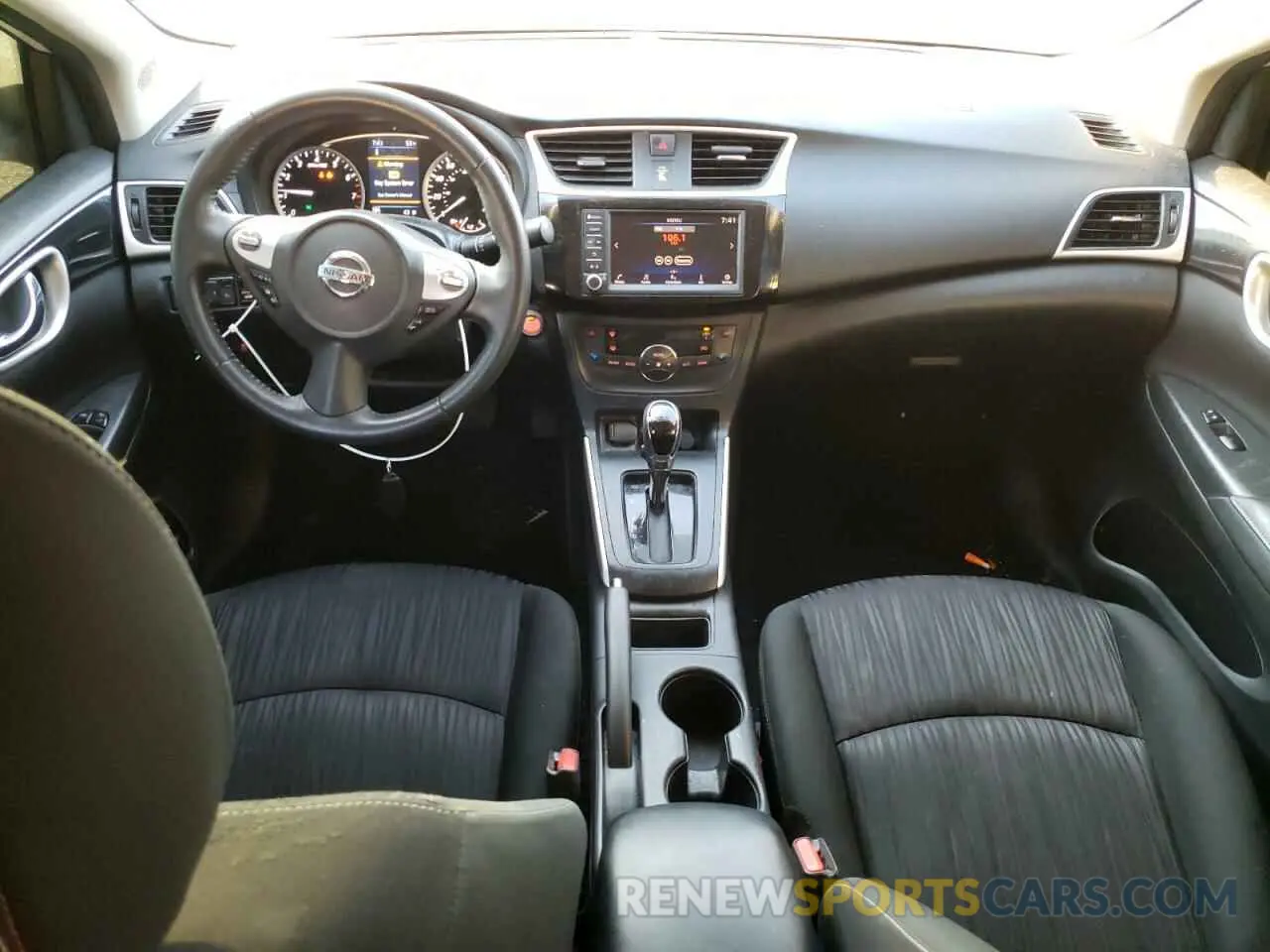 8 Photograph of a damaged car 3N1AB7AP5KY414387 NISSAN SENTRA 2019