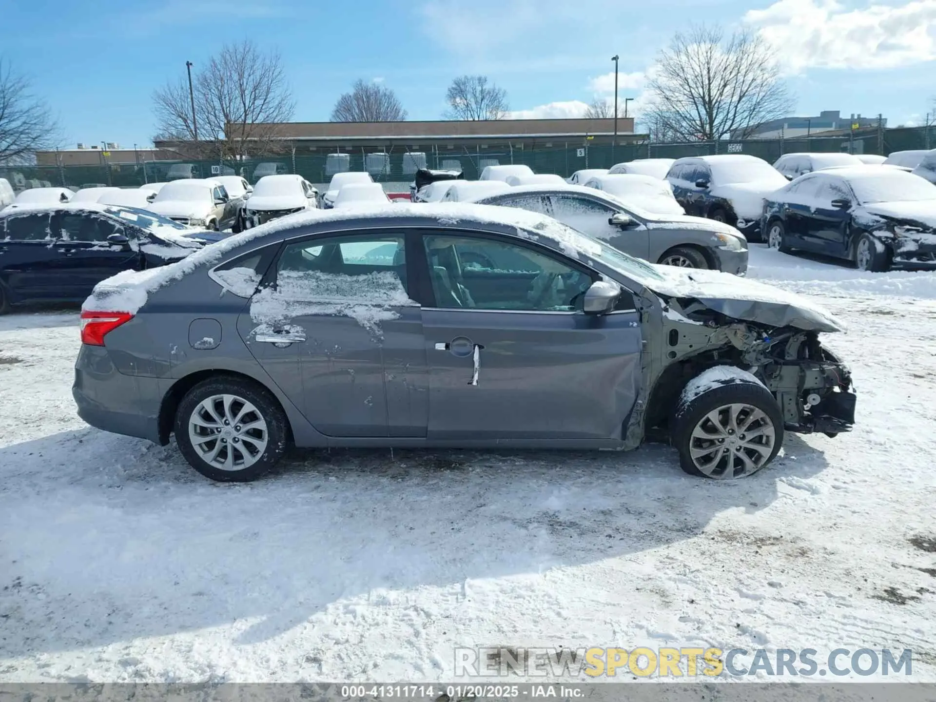 14 Photograph of a damaged car 3N1AB7AP5KY419878 NISSAN SENTRA 2019