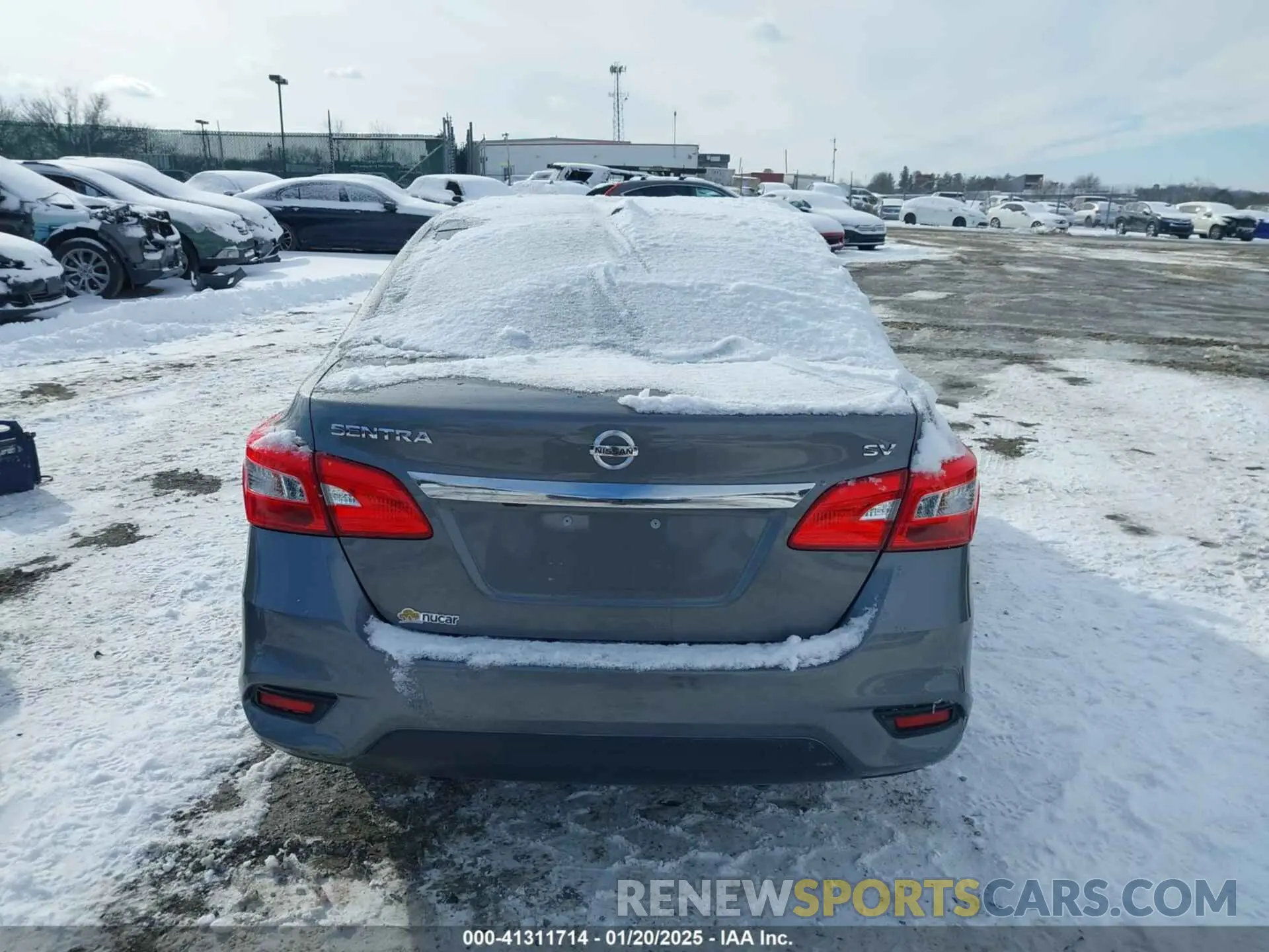 17 Photograph of a damaged car 3N1AB7AP5KY419878 NISSAN SENTRA 2019
