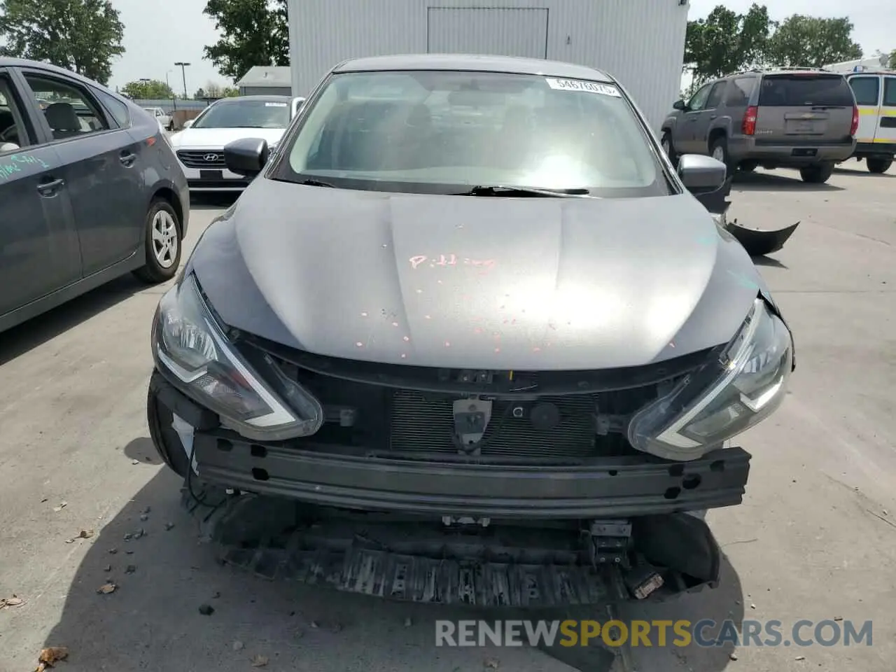 5 Photograph of a damaged car 3N1AB7AP5KY423252 NISSAN SENTRA 2019