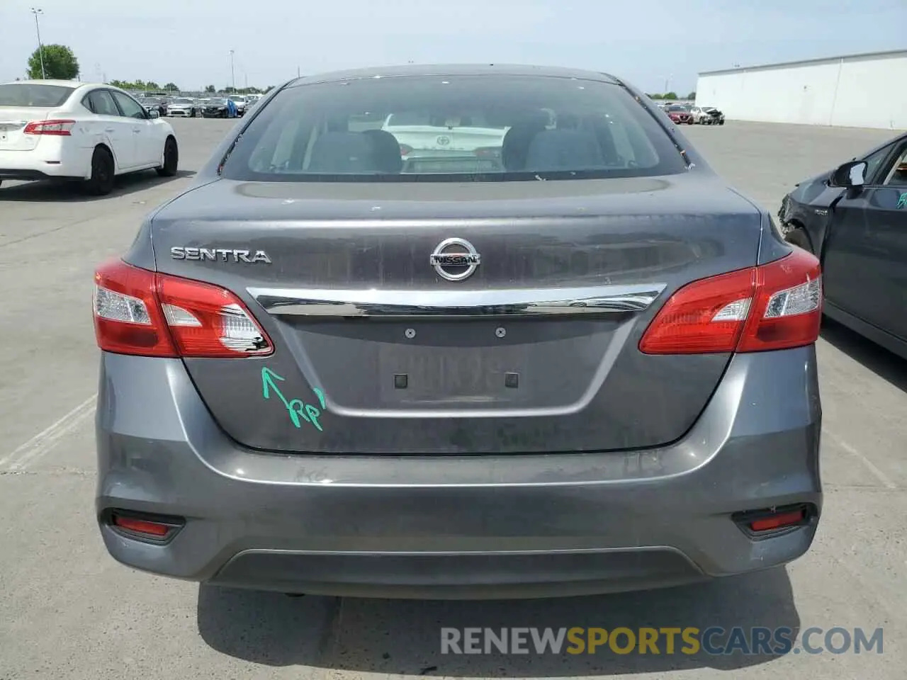 6 Photograph of a damaged car 3N1AB7AP5KY423252 NISSAN SENTRA 2019