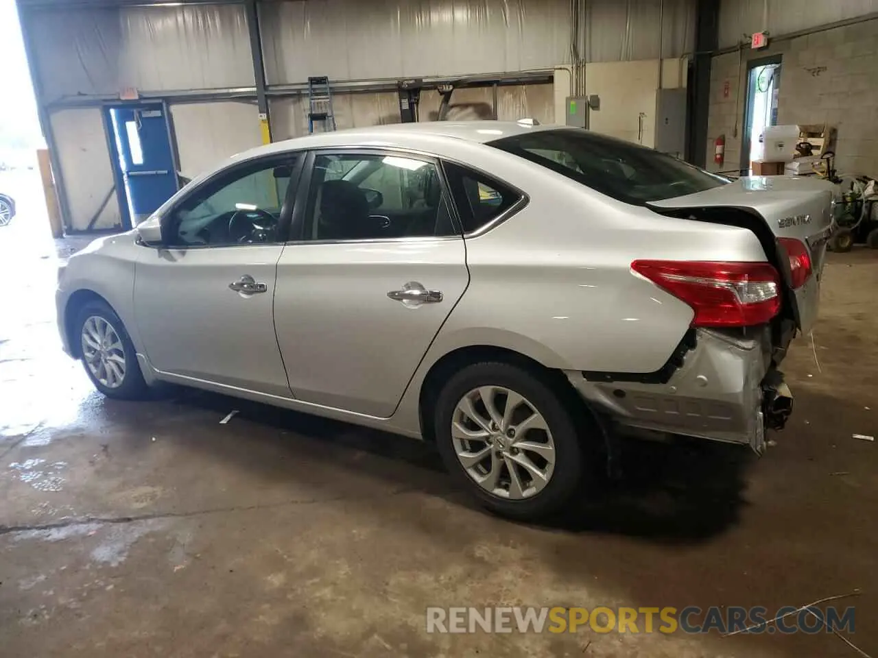 2 Photograph of a damaged car 3N1AB7AP5KY425096 NISSAN SENTRA 2019