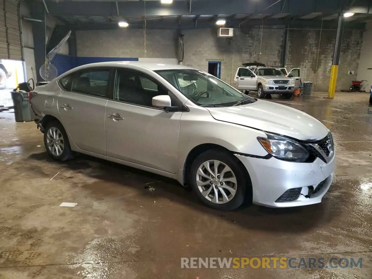 4 Photograph of a damaged car 3N1AB7AP5KY425096 NISSAN SENTRA 2019