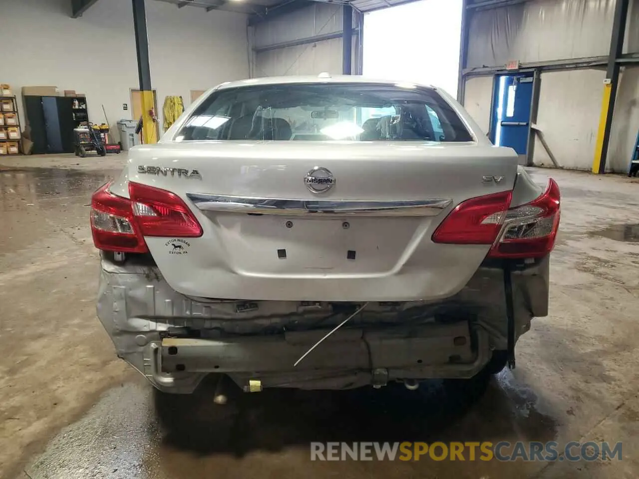 6 Photograph of a damaged car 3N1AB7AP5KY425096 NISSAN SENTRA 2019