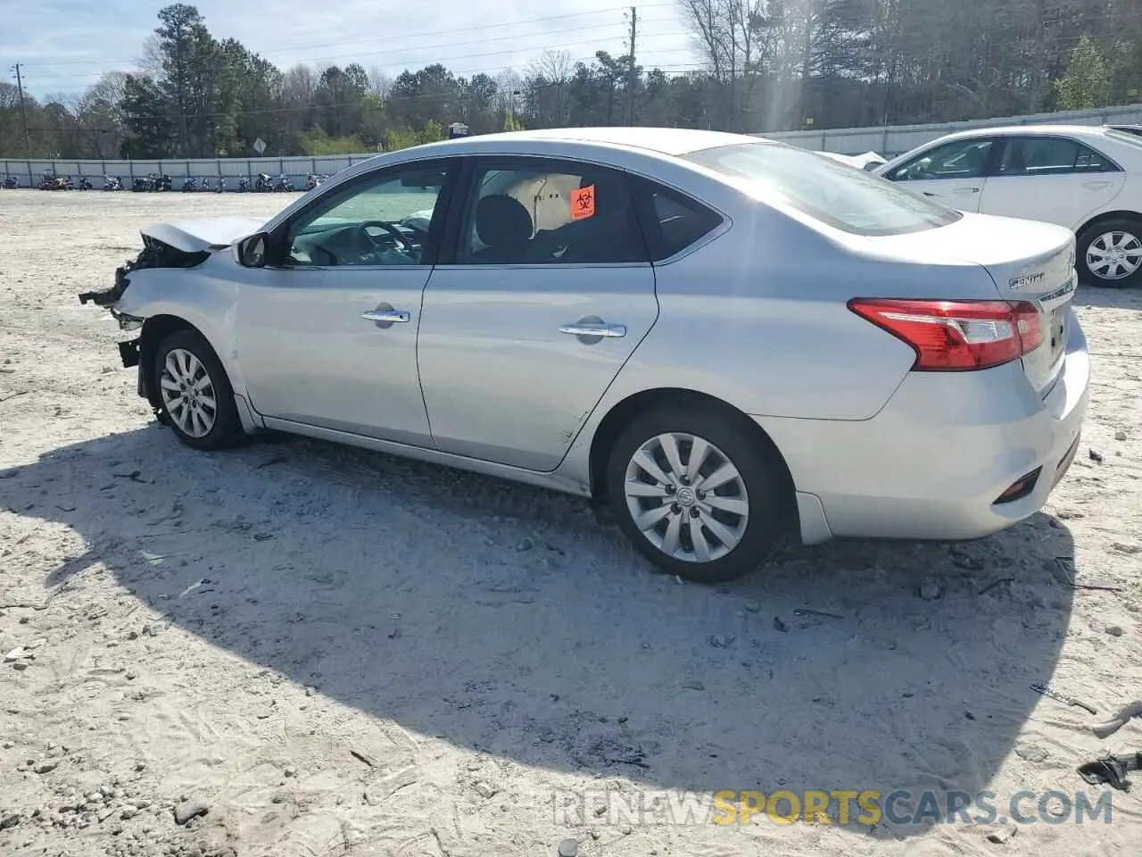 2 Photograph of a damaged car 3N1AB7AP5KY429570 NISSAN SENTRA 2019