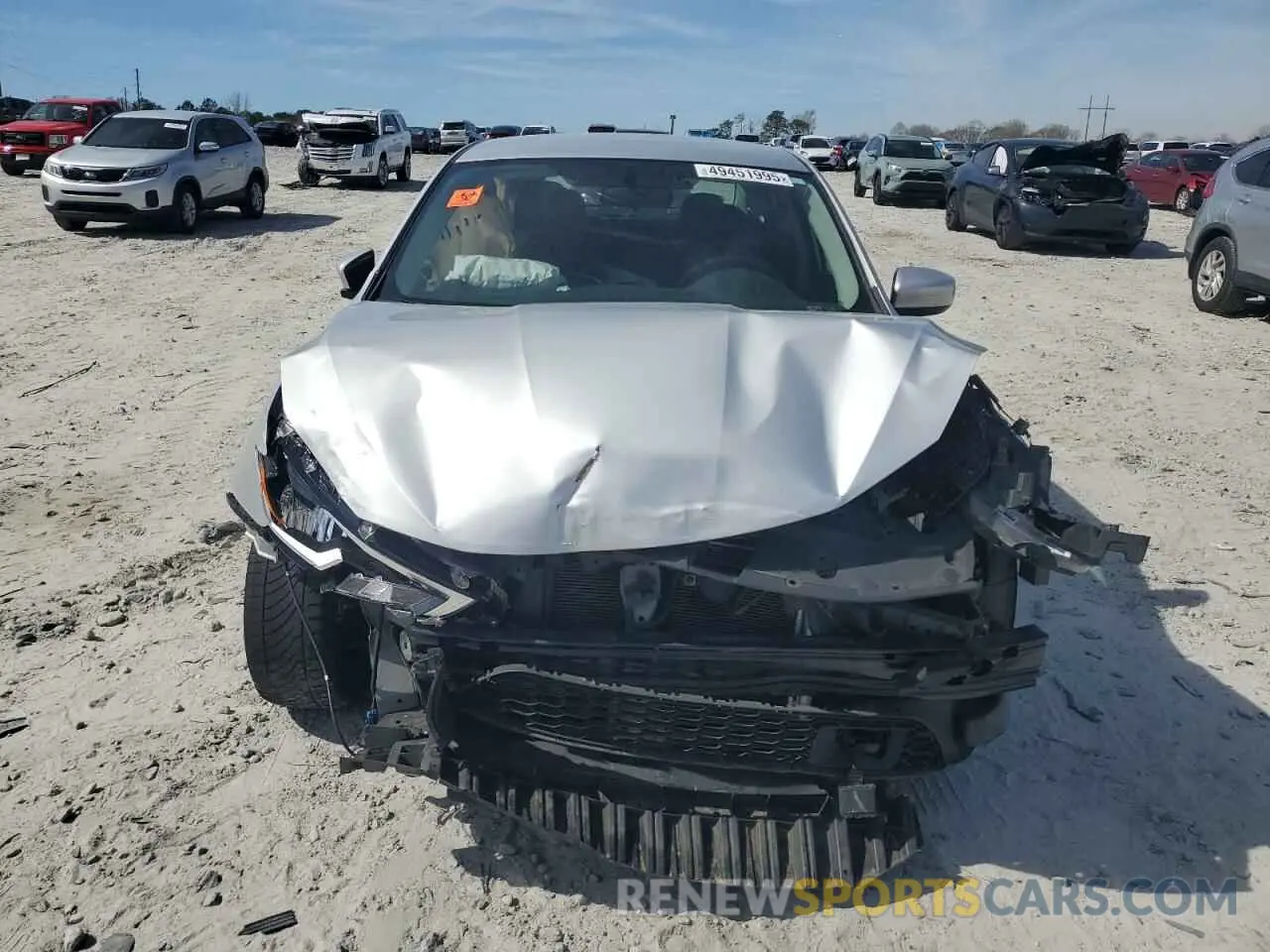 5 Photograph of a damaged car 3N1AB7AP5KY429570 NISSAN SENTRA 2019