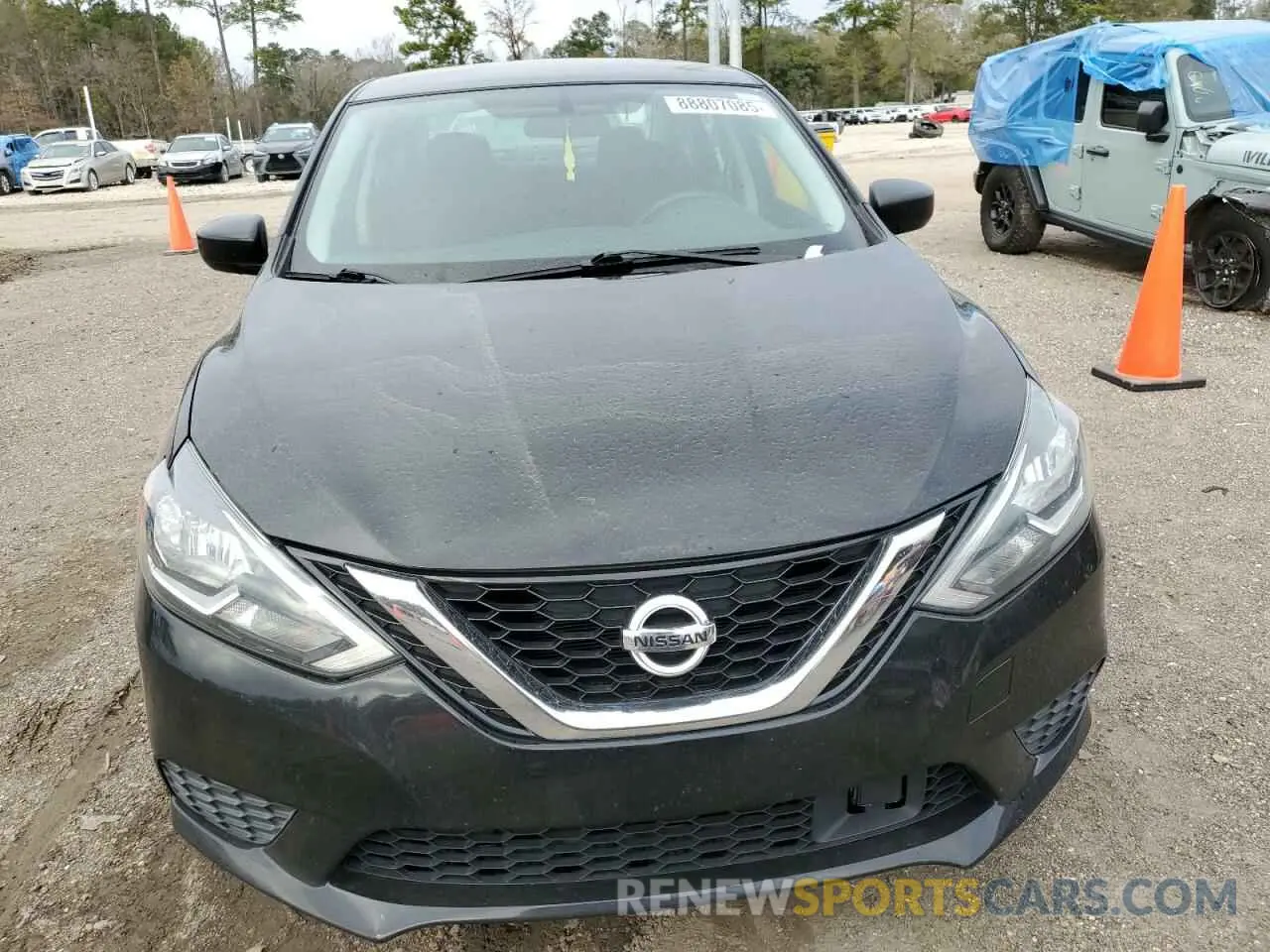 5 Photograph of a damaged car 3N1AB7AP5KY429973 NISSAN SENTRA 2019