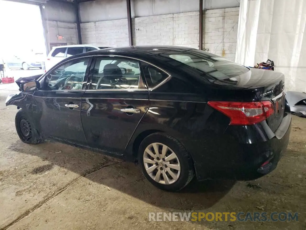 2 Photograph of a damaged car 3N1AB7AP5KY436793 NISSAN SENTRA 2019
