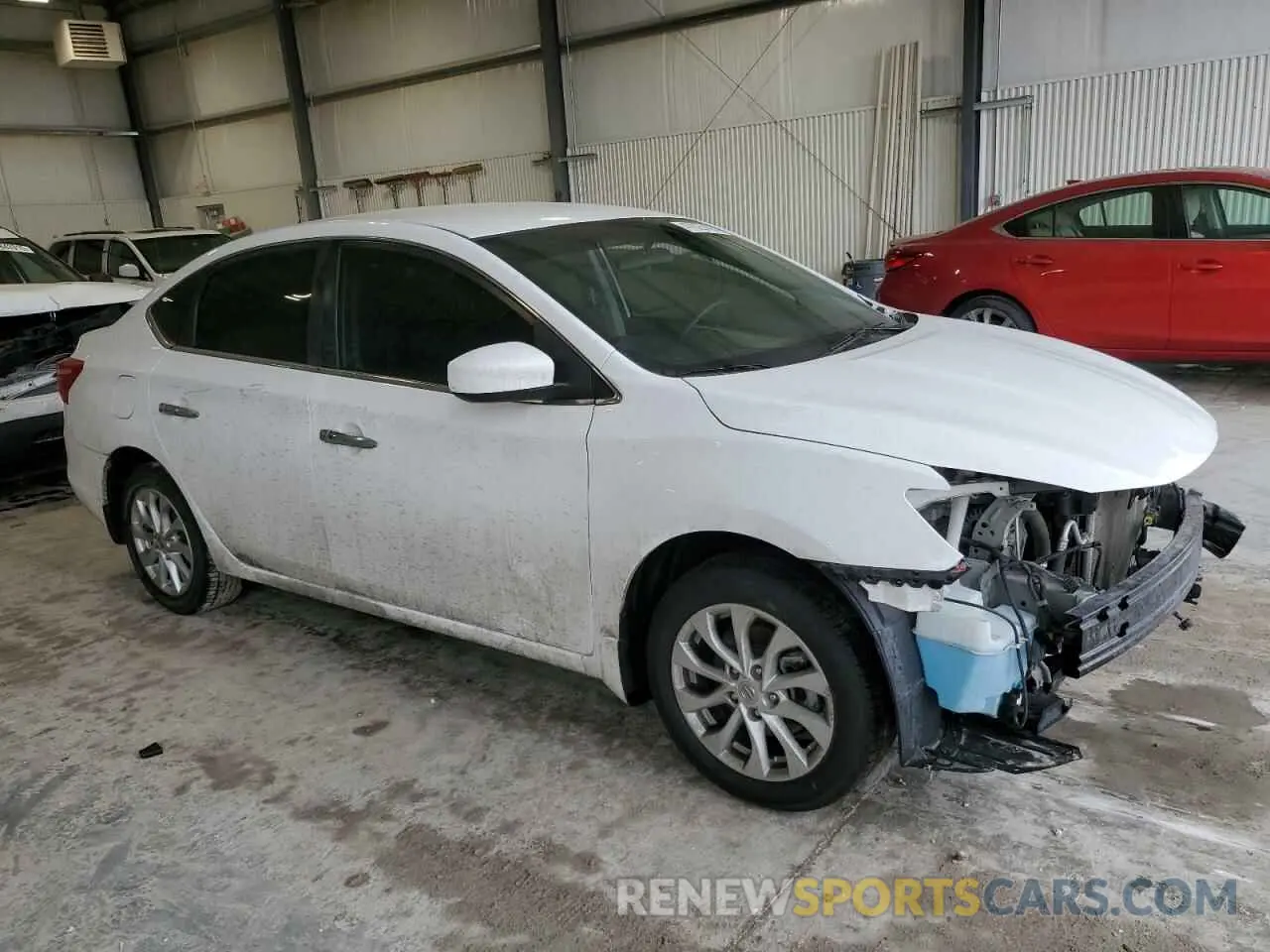 4 Photograph of a damaged car 3N1AB7AP5KY441394 NISSAN SENTRA 2019