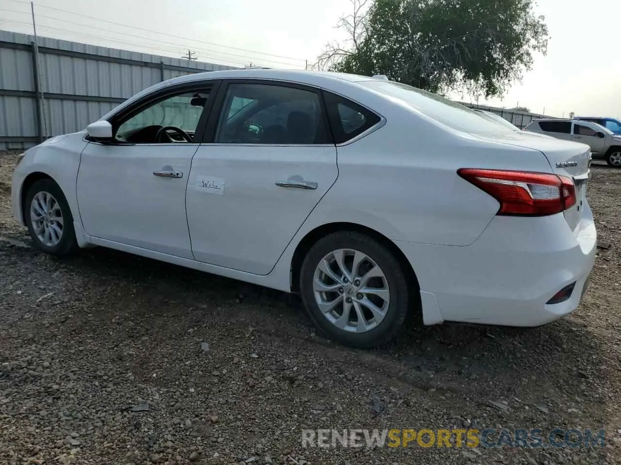 2 Photograph of a damaged car 3N1AB7AP5KY442092 NISSAN SENTRA 2019