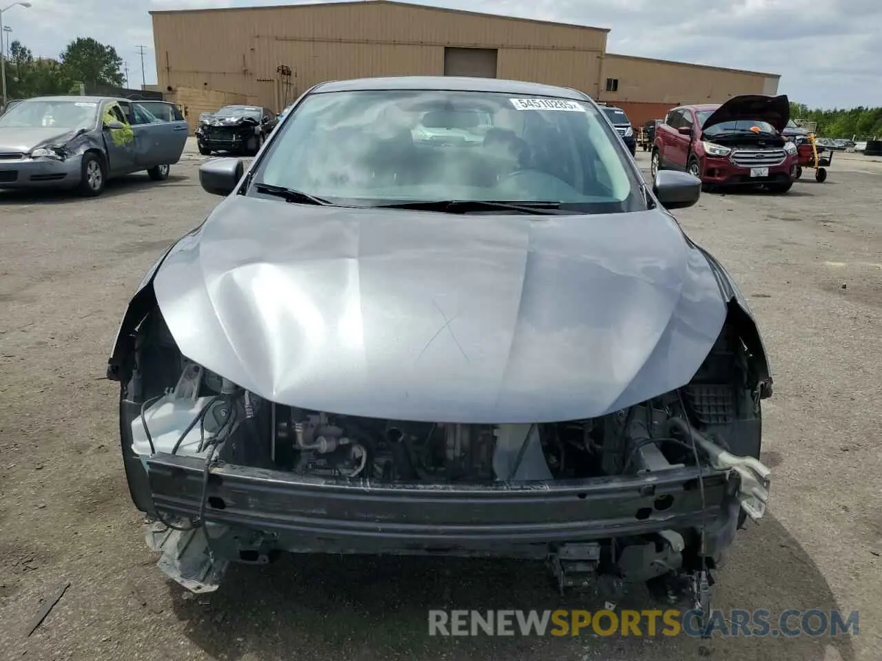 5 Photograph of a damaged car 3N1AB7AP5KY444702 NISSAN SENTRA 2019