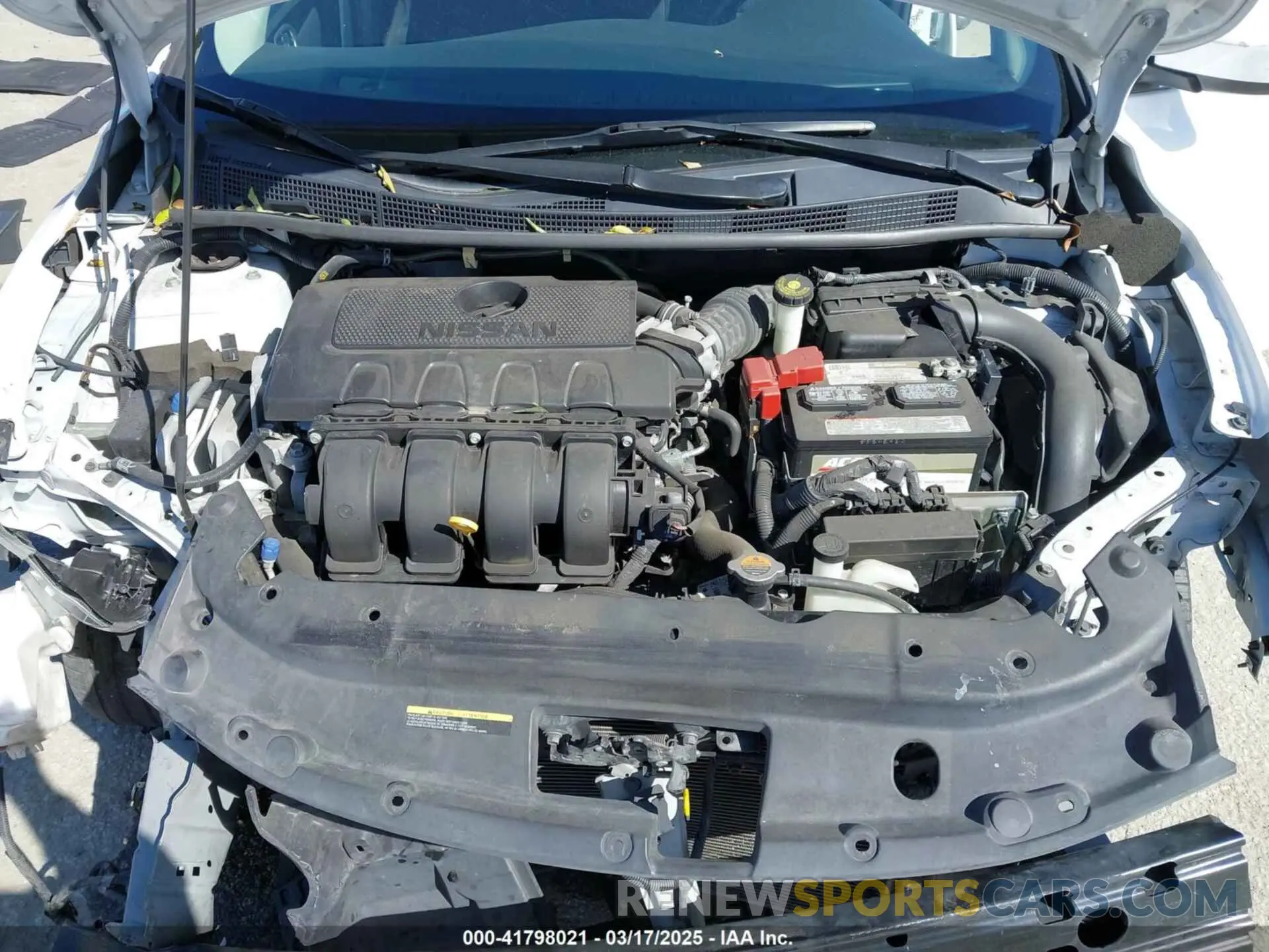 10 Photograph of a damaged car 3N1AB7AP5KY449382 NISSAN SENTRA 2019