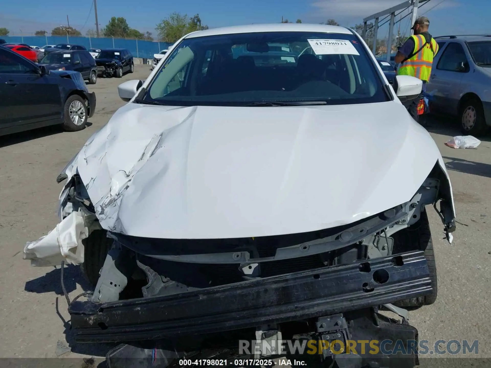 13 Photograph of a damaged car 3N1AB7AP5KY449382 NISSAN SENTRA 2019