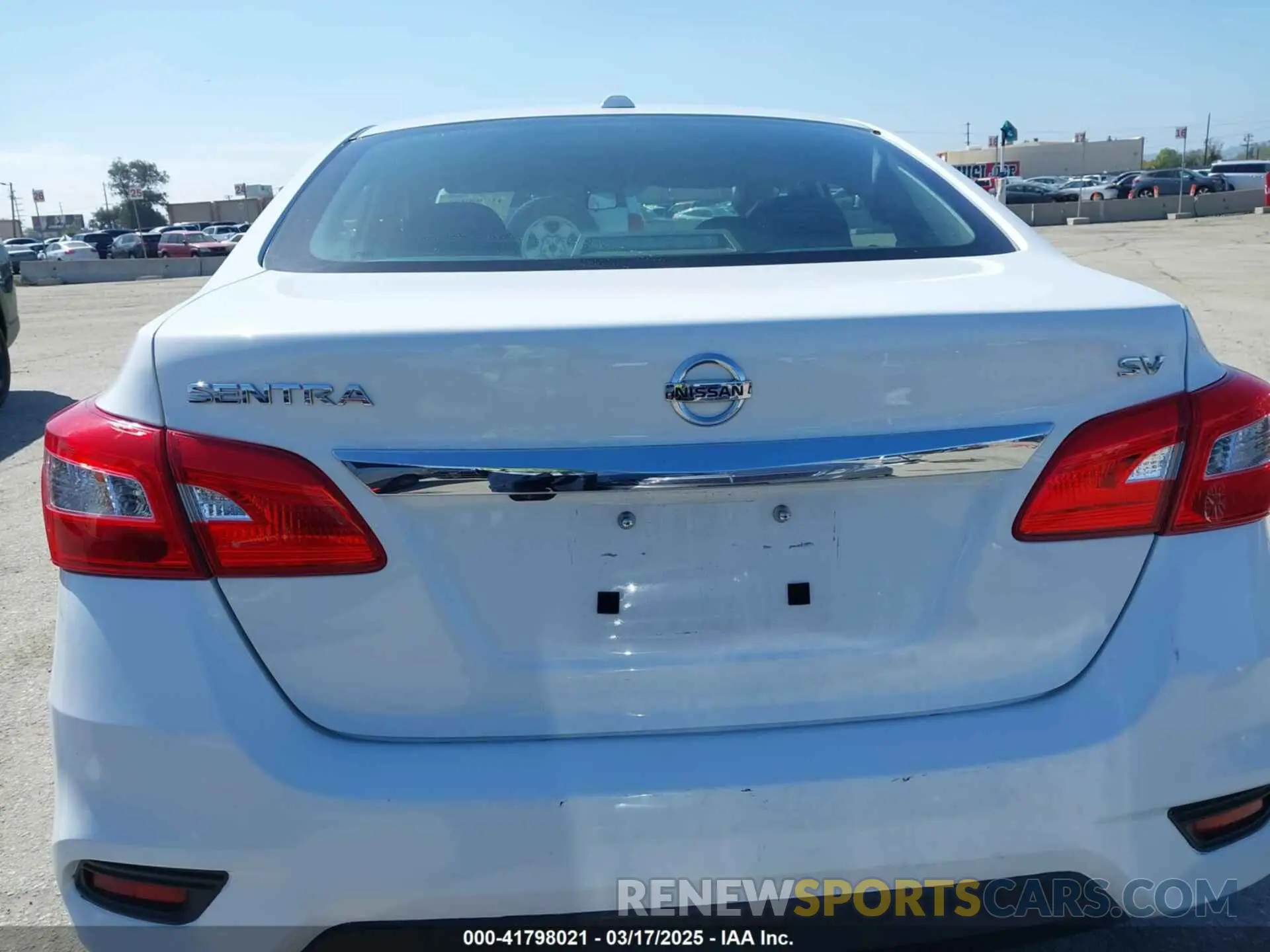 17 Photograph of a damaged car 3N1AB7AP5KY449382 NISSAN SENTRA 2019