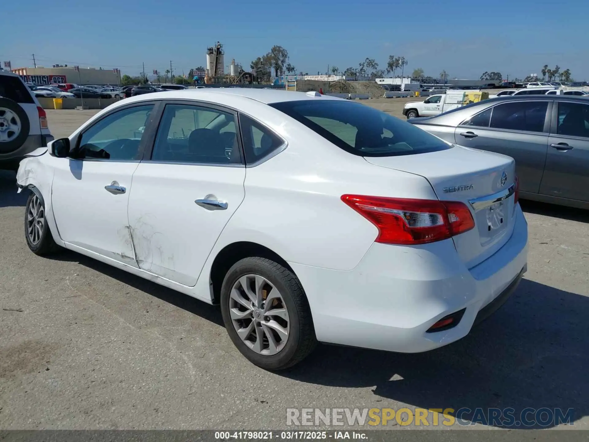3 Photograph of a damaged car 3N1AB7AP5KY449382 NISSAN SENTRA 2019