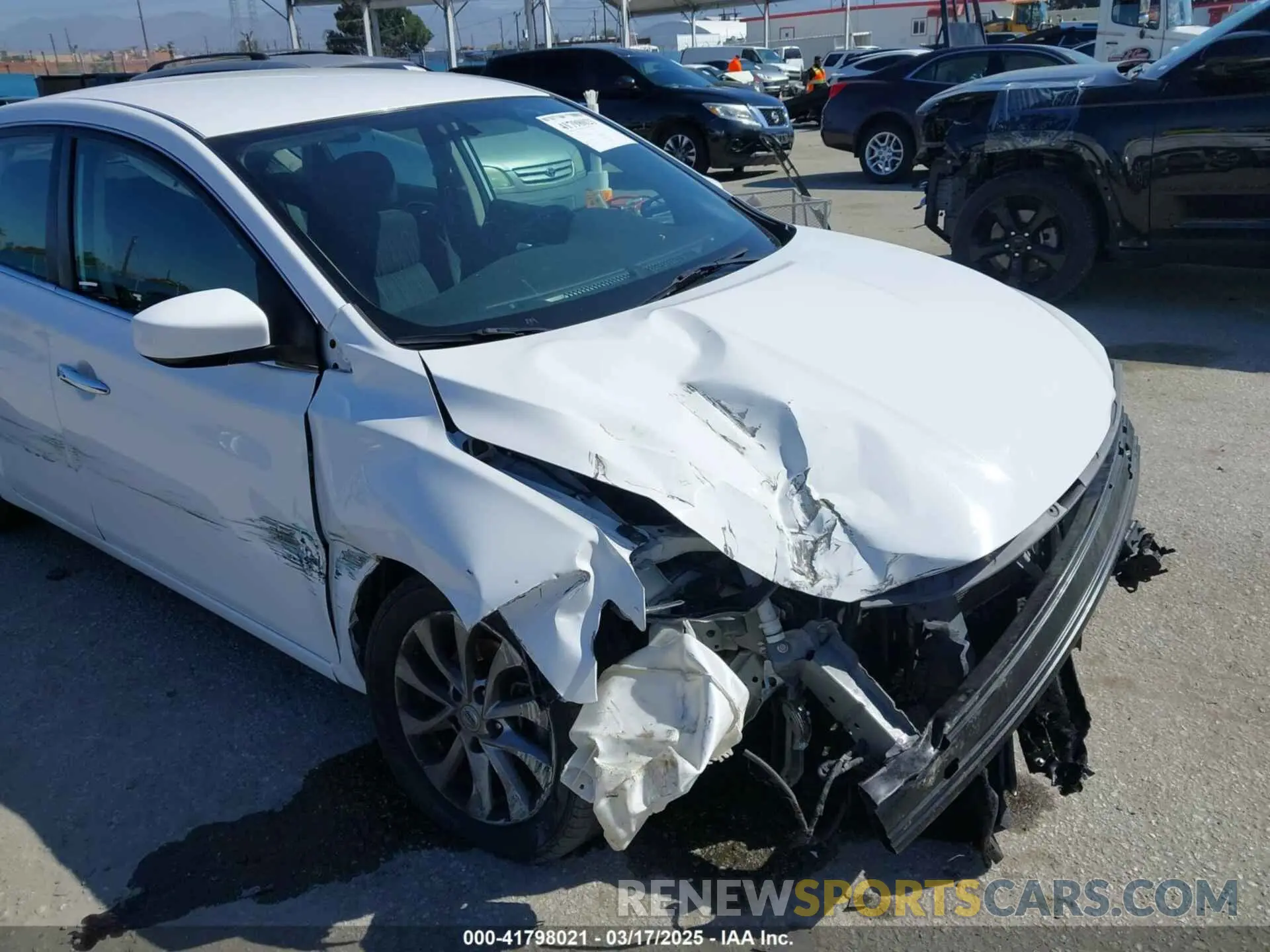 6 Photograph of a damaged car 3N1AB7AP5KY449382 NISSAN SENTRA 2019