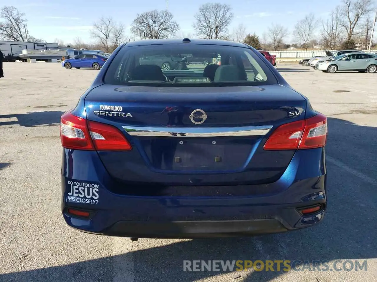 6 Photograph of a damaged car 3N1AB7AP5KY449589 NISSAN SENTRA 2019