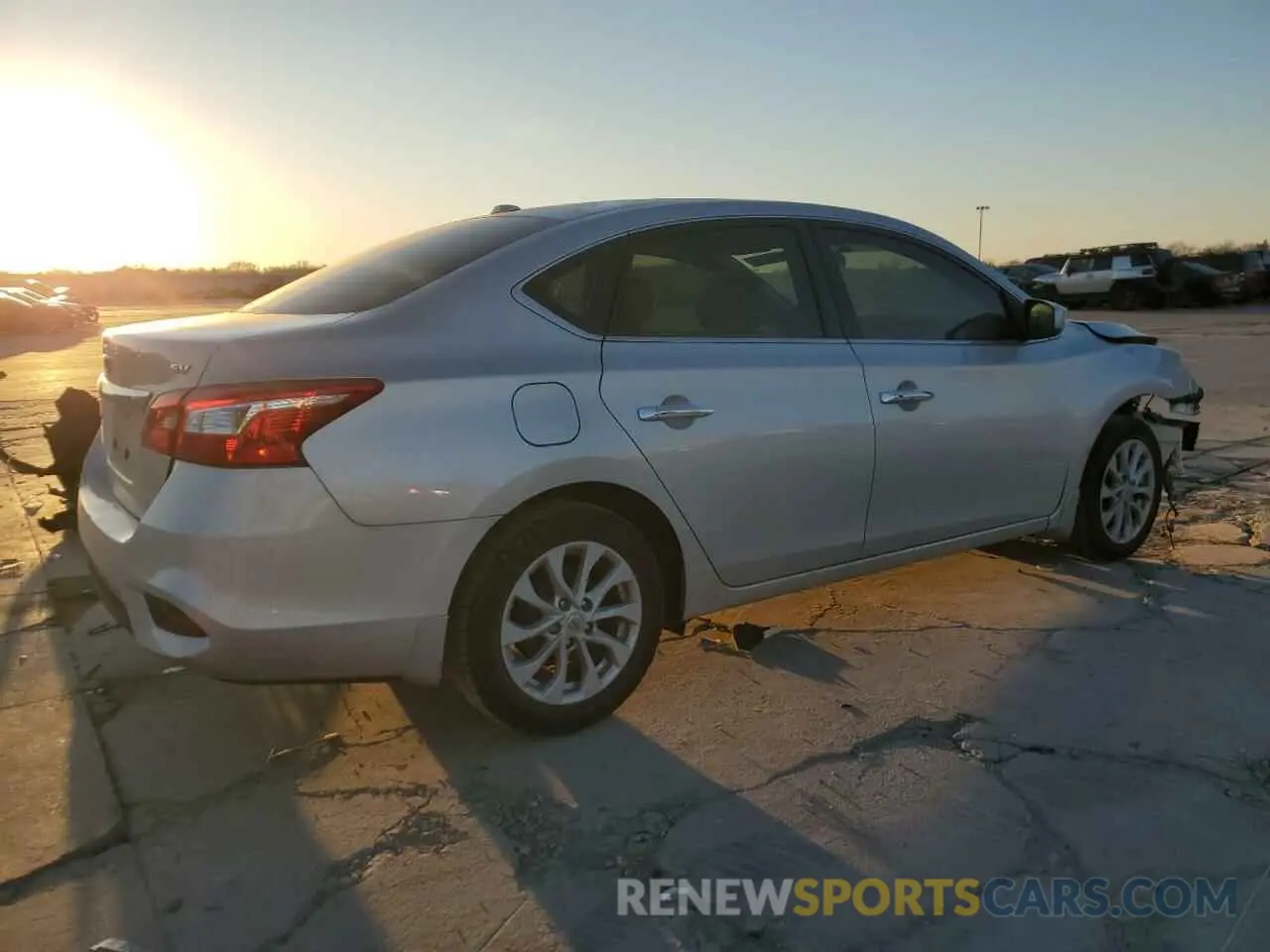 3 Photograph of a damaged car 3N1AB7AP6KL607368 NISSAN SENTRA 2019