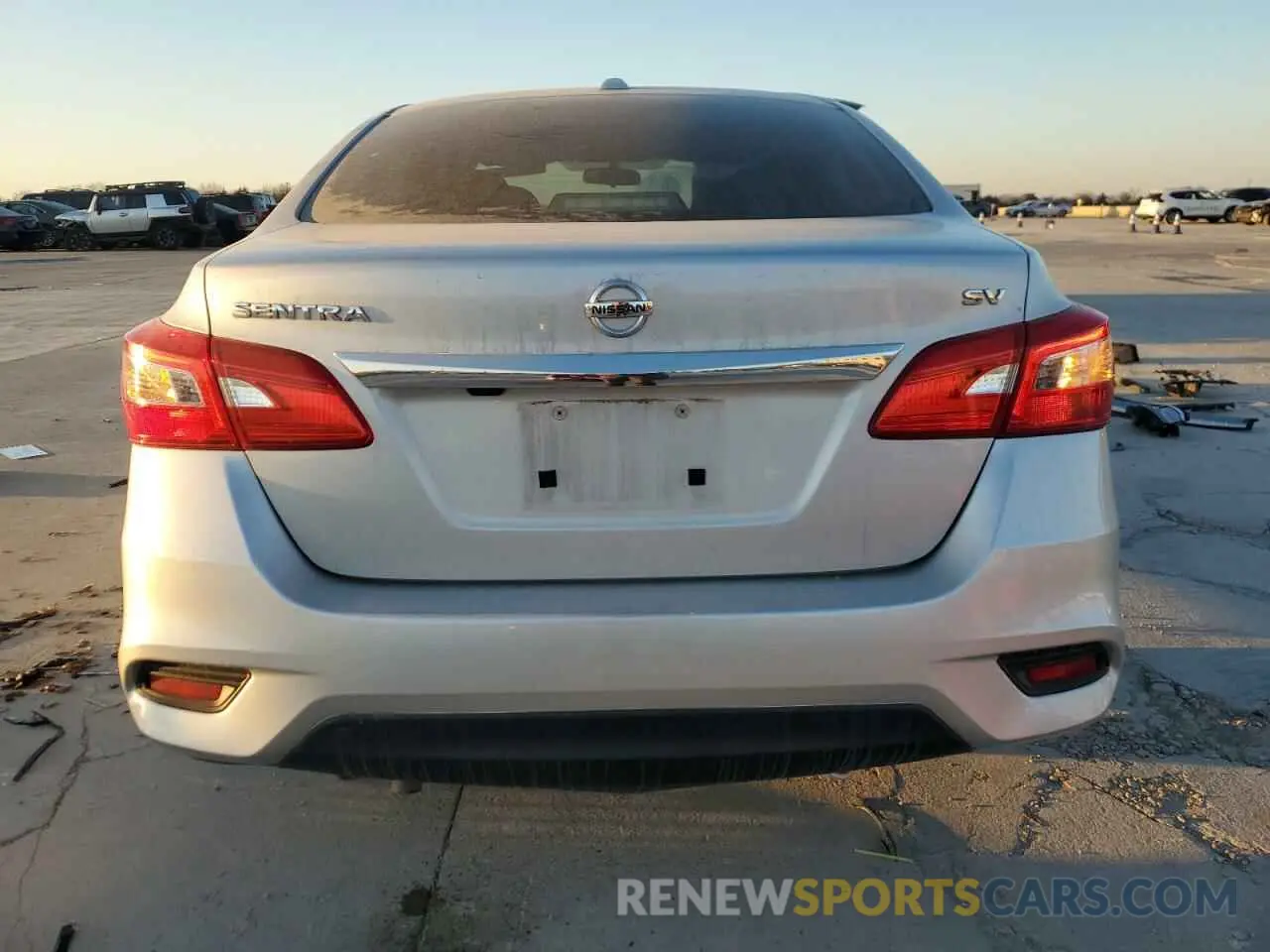 6 Photograph of a damaged car 3N1AB7AP6KL607368 NISSAN SENTRA 2019