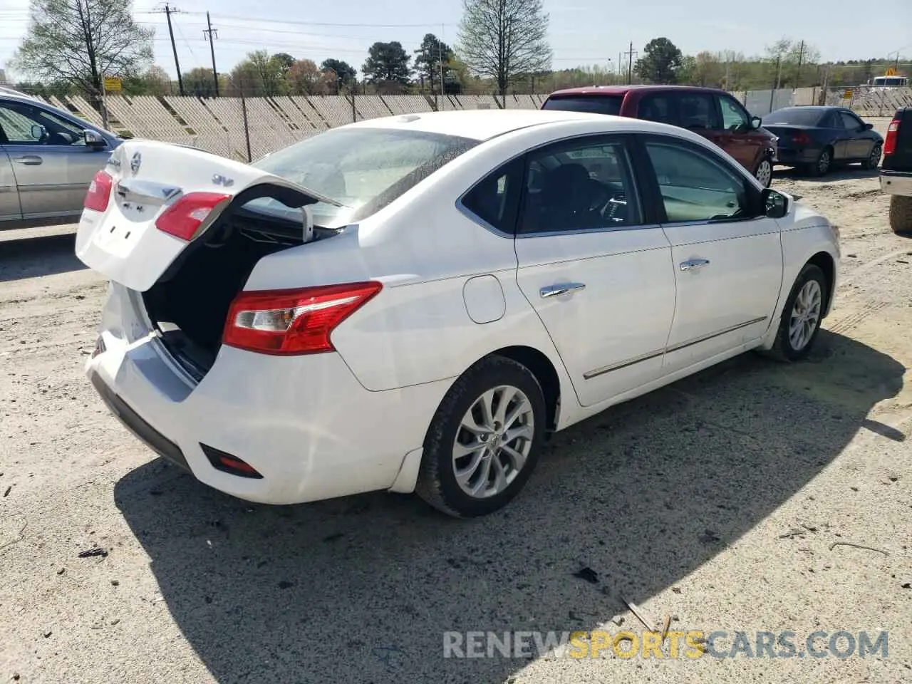 3 Photograph of a damaged car 3N1AB7AP6KL607998 NISSAN SENTRA 2019