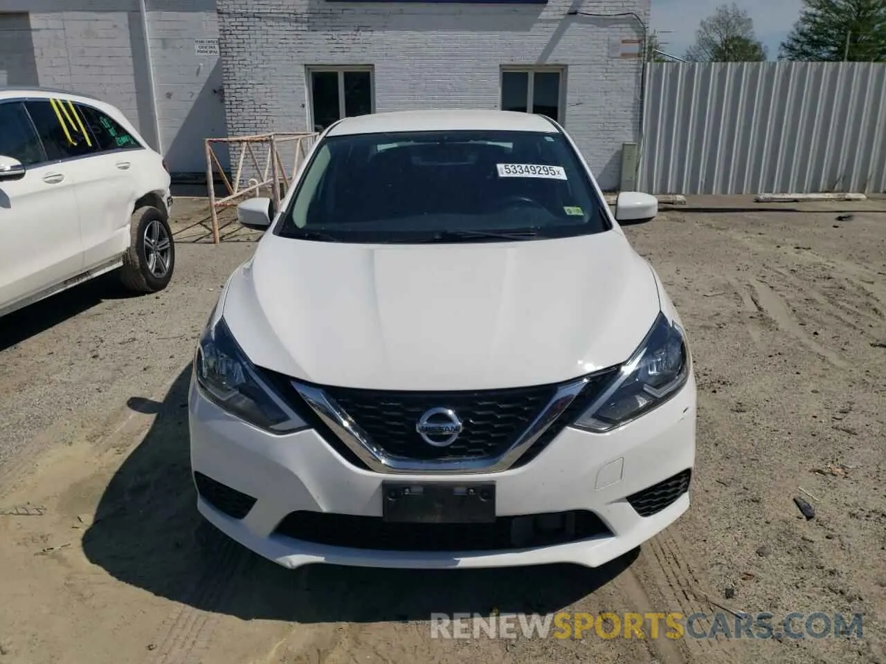 5 Photograph of a damaged car 3N1AB7AP6KL607998 NISSAN SENTRA 2019