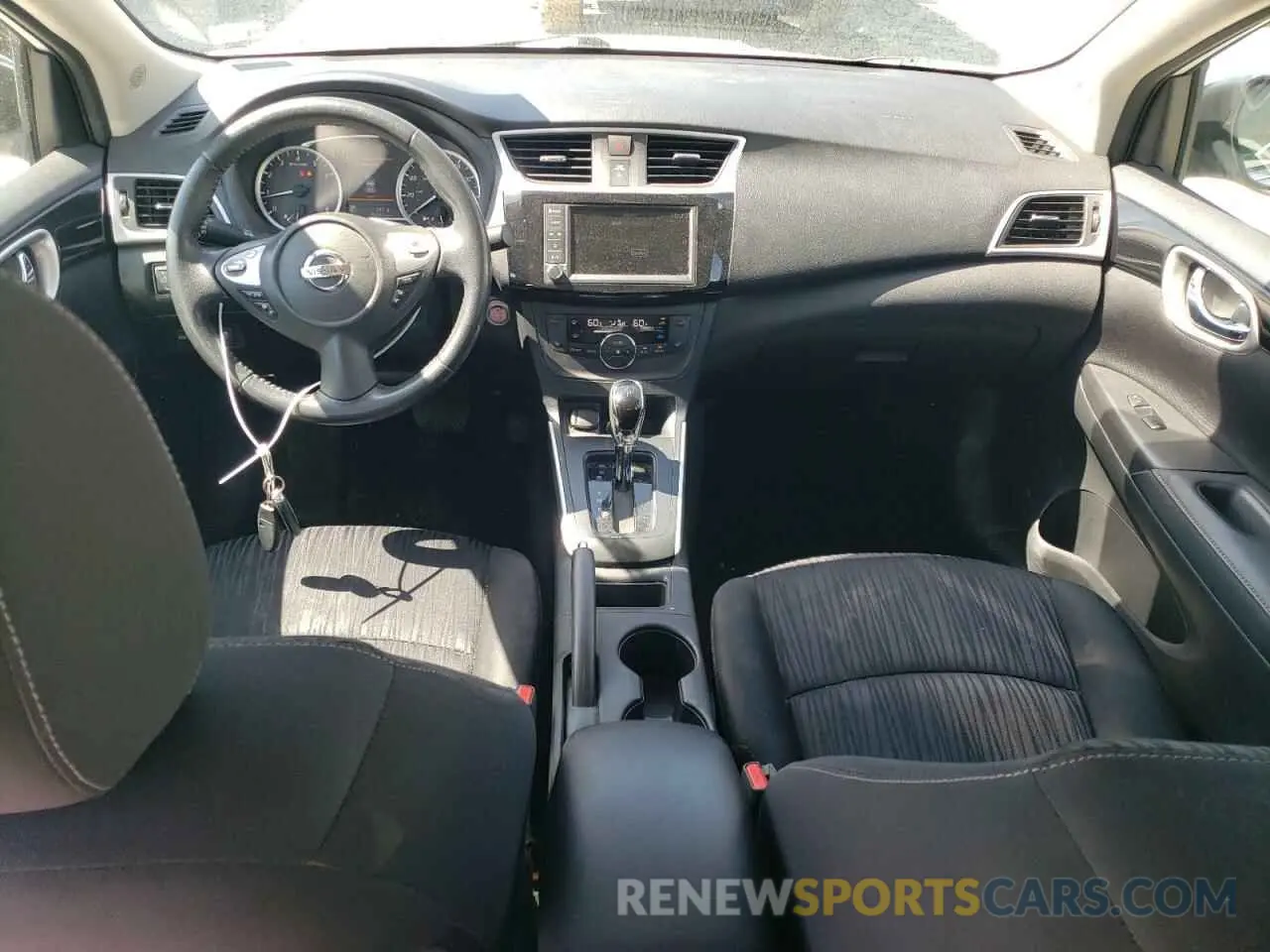 8 Photograph of a damaged car 3N1AB7AP6KL607998 NISSAN SENTRA 2019