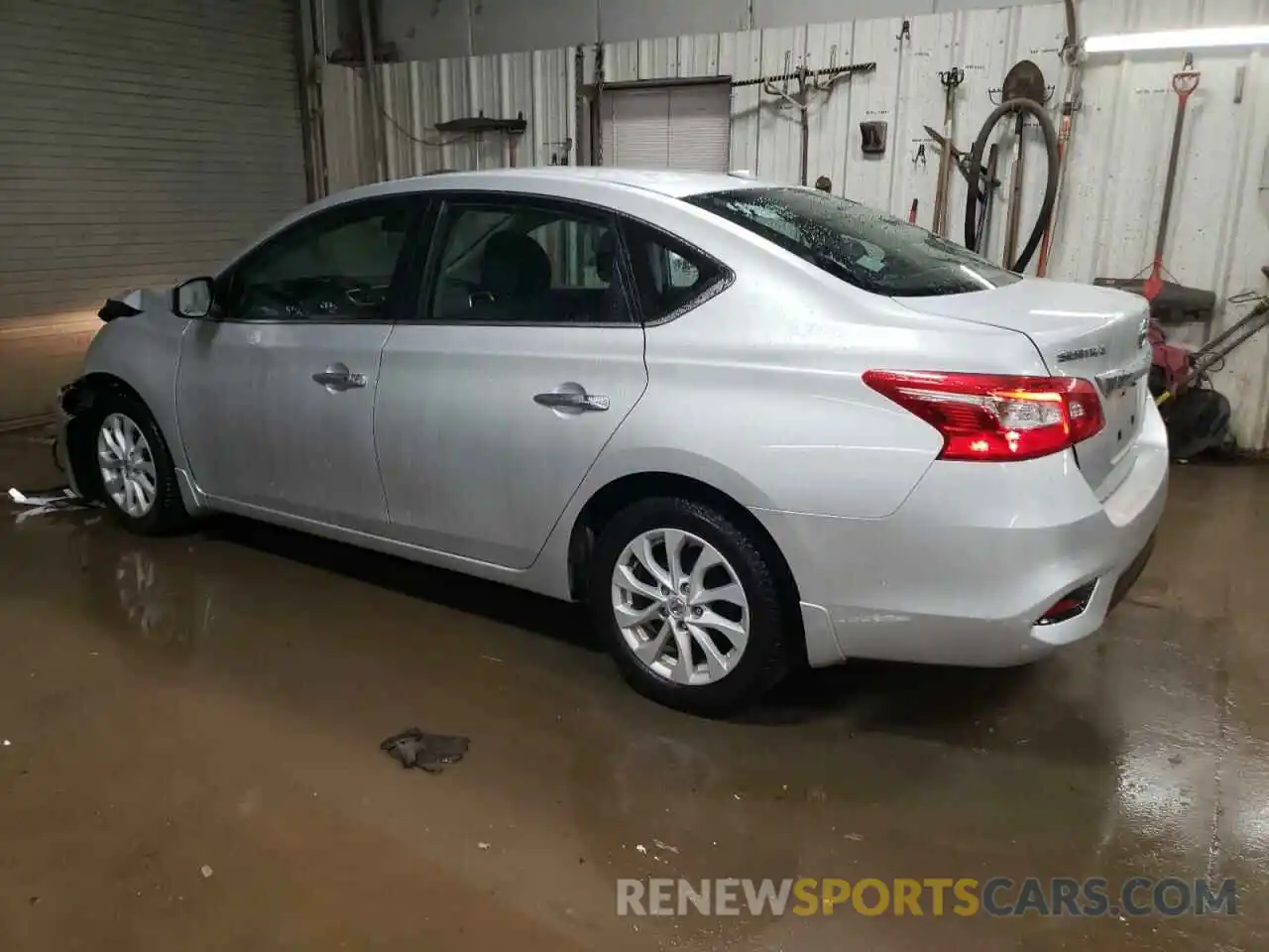 2 Photograph of a damaged car 3N1AB7AP6KL612196 NISSAN SENTRA 2019