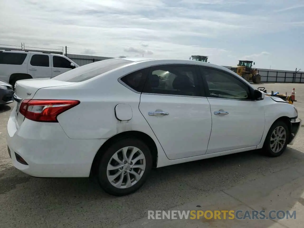 3 Photograph of a damaged car 3N1AB7AP6KL612599 NISSAN SENTRA 2019