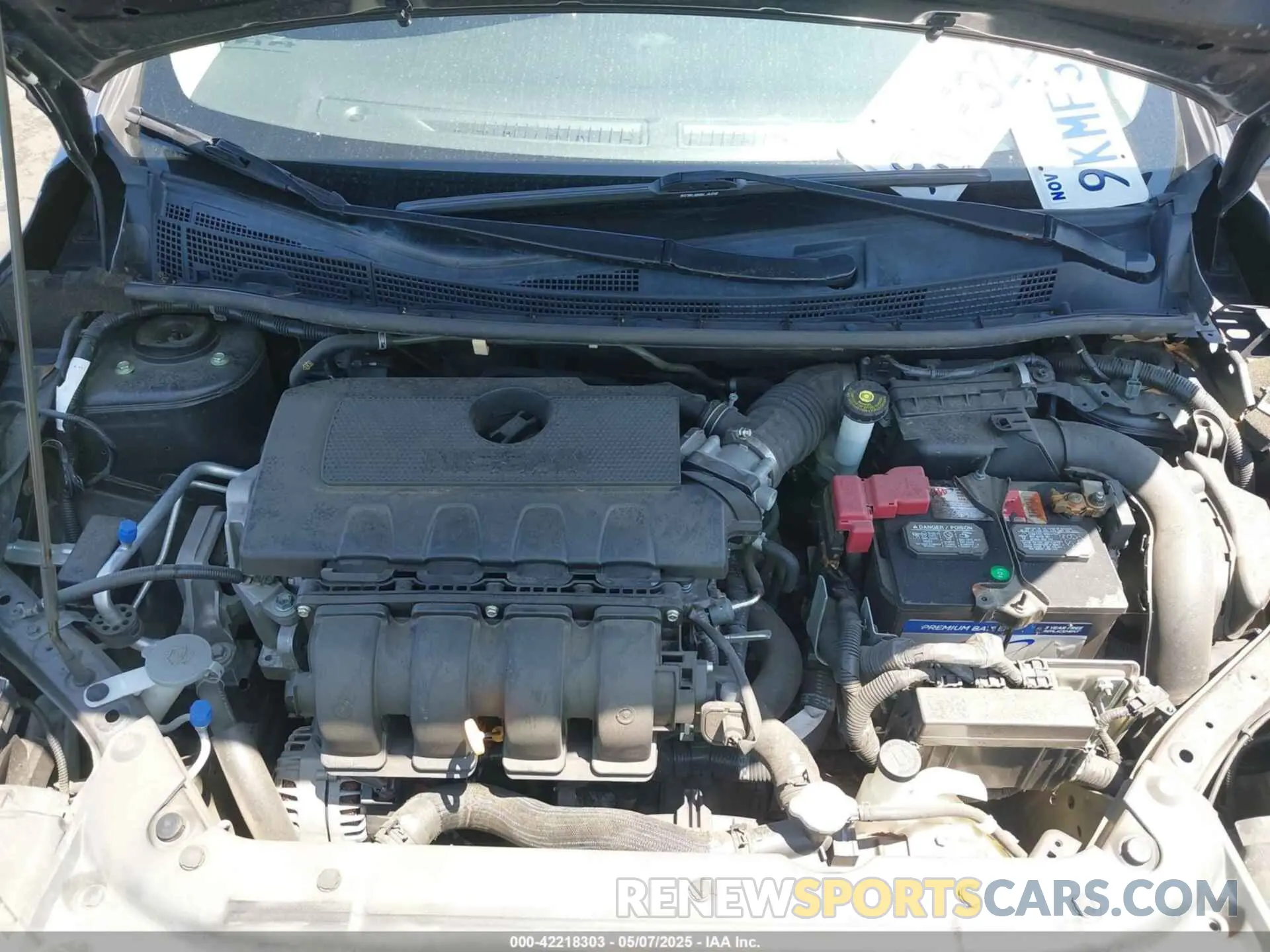 10 Photograph of a damaged car 3N1AB7AP6KL612618 NISSAN SENTRA 2019